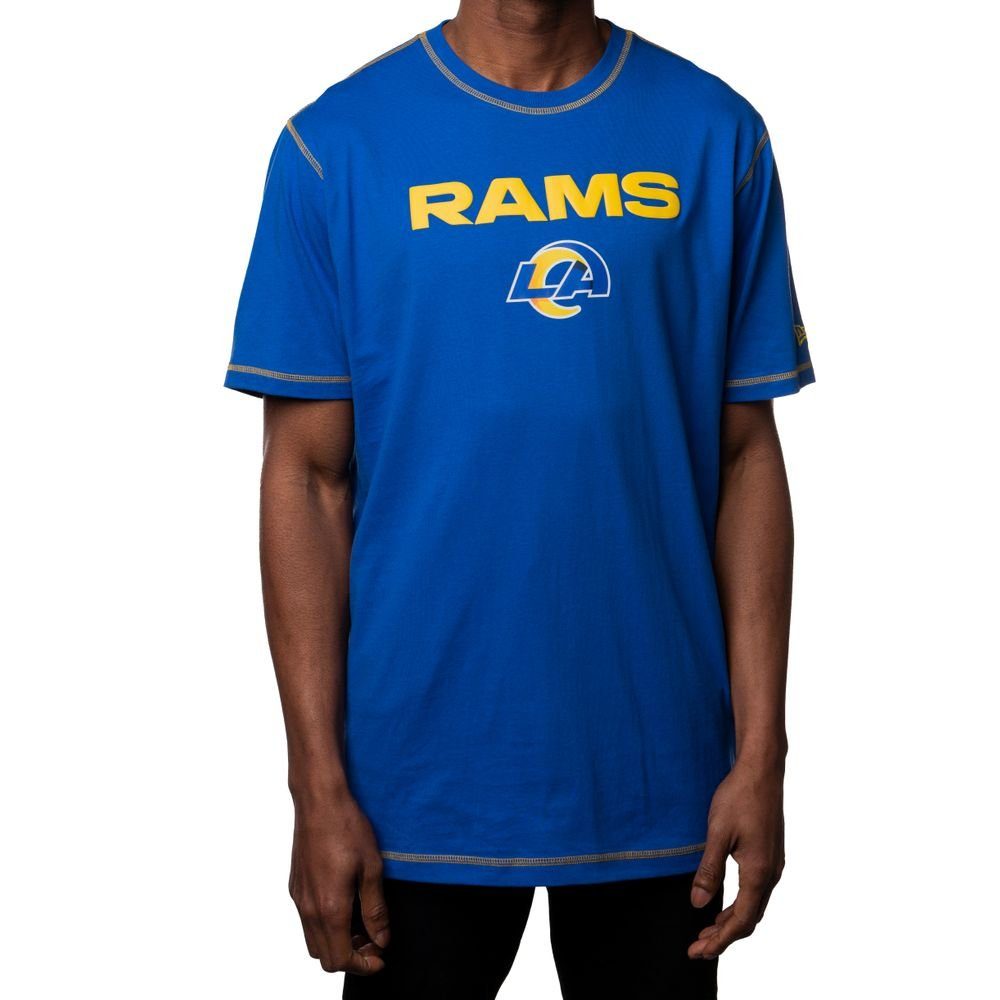 New Era Print-Shirt New Era NFL LOS ANGELES RAMS Official 2023 Sideline T-Shirt NEU/OVP