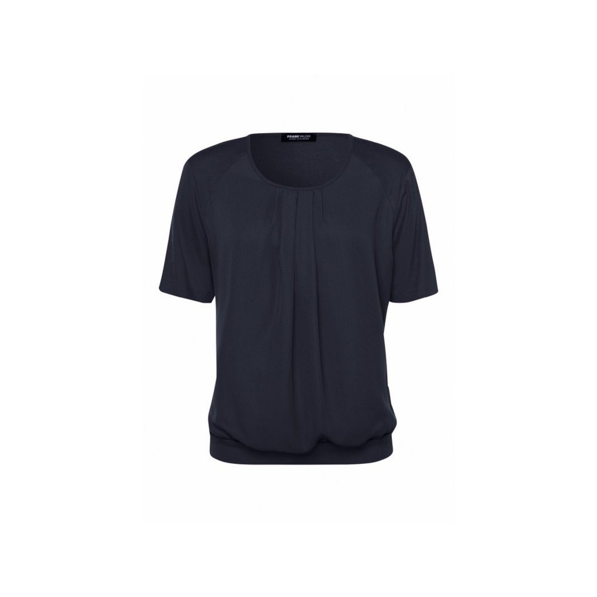 FRANK WALDER T-Shirt blau (1-tlg)