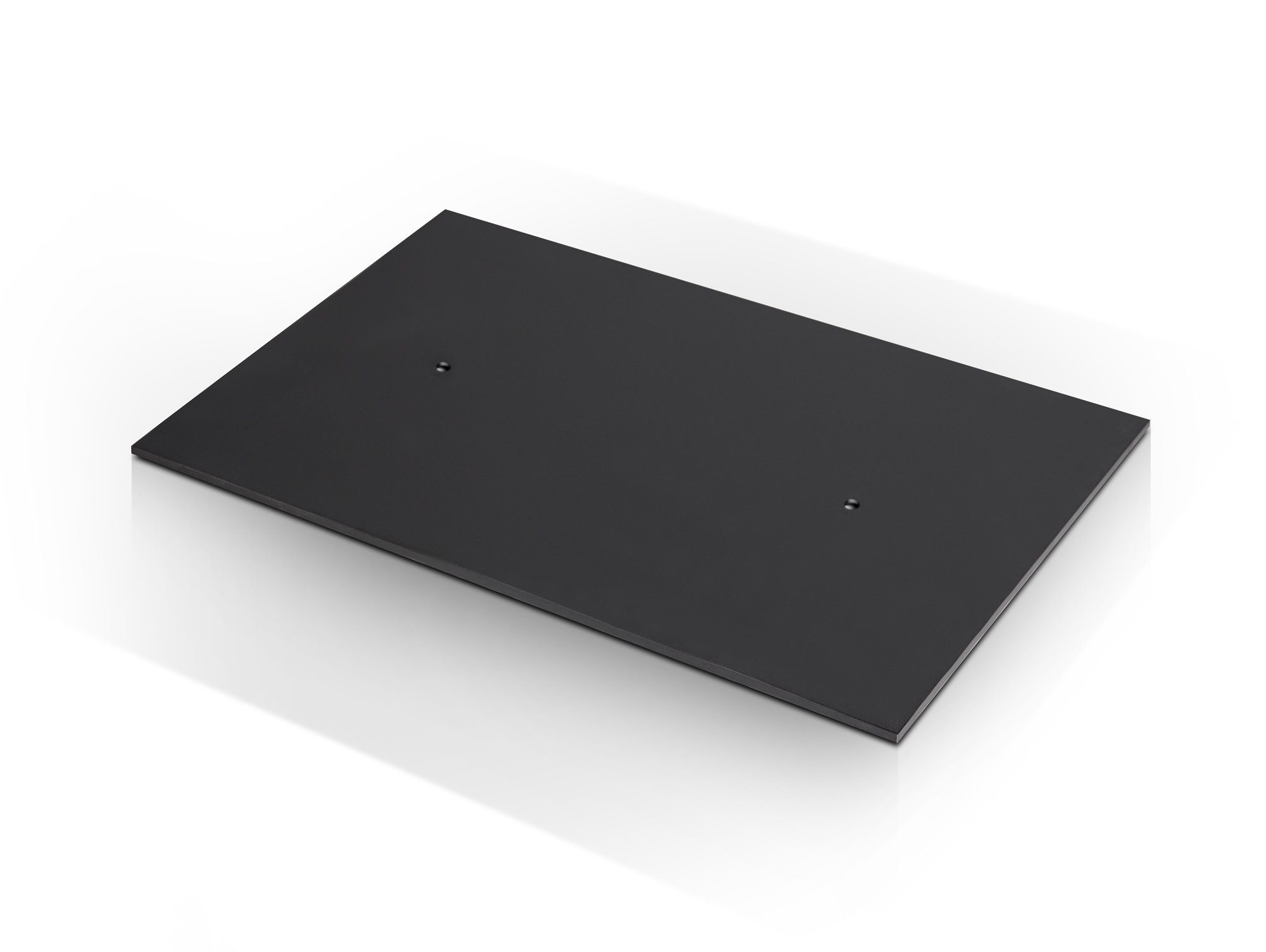 Moebel-Eins Tischgestell Bodenplatte für Esstische, Material Stahl, Bodenplatte für Esstische, Material Stahl Schwarz