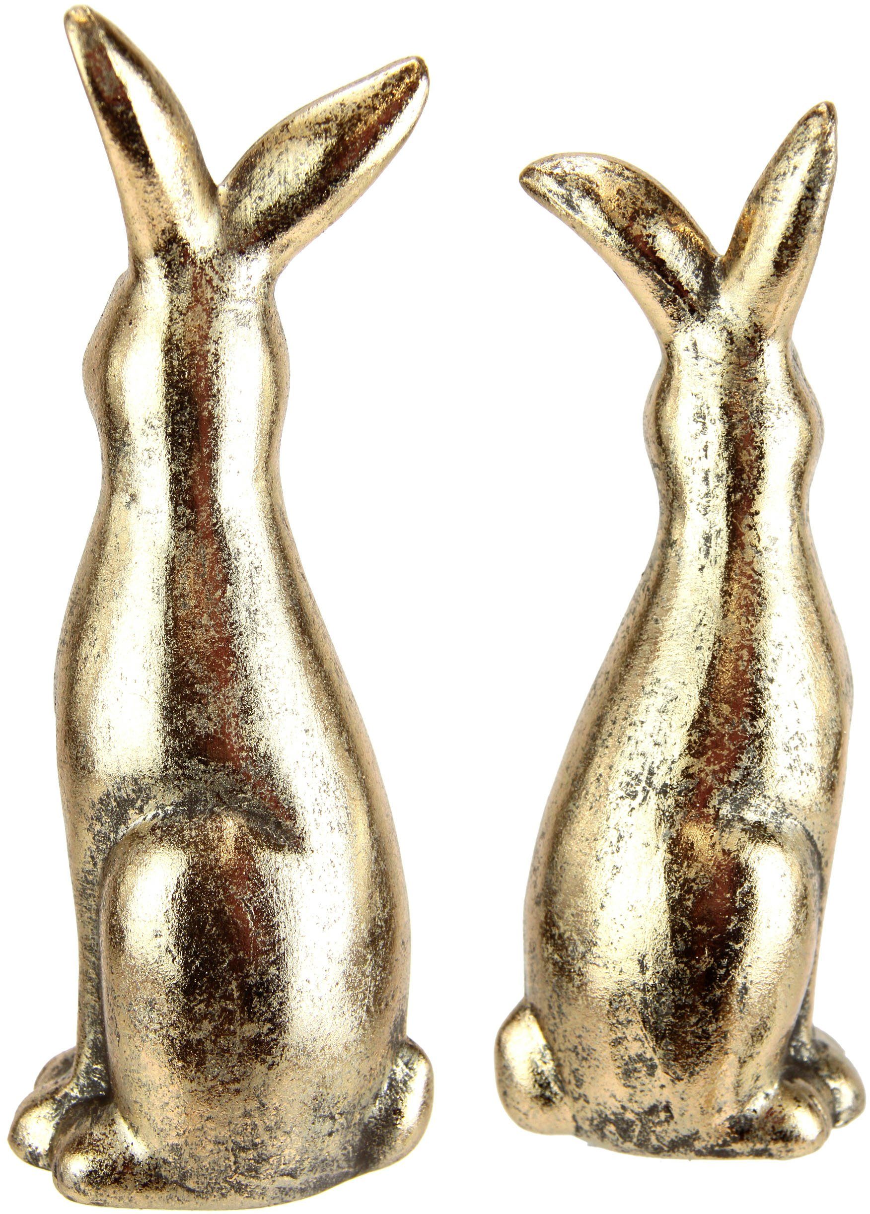 I.GE.A. Osterhase Hasen Paar, Ostern (Set, 2 St), Dekofigur, Osterdeko, Ost günstig online kaufen