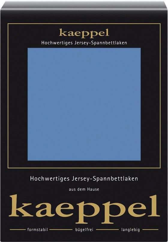 Kaeppel Spannbettlaken Single Jersey Mako Elasthan, günstig online kaufen