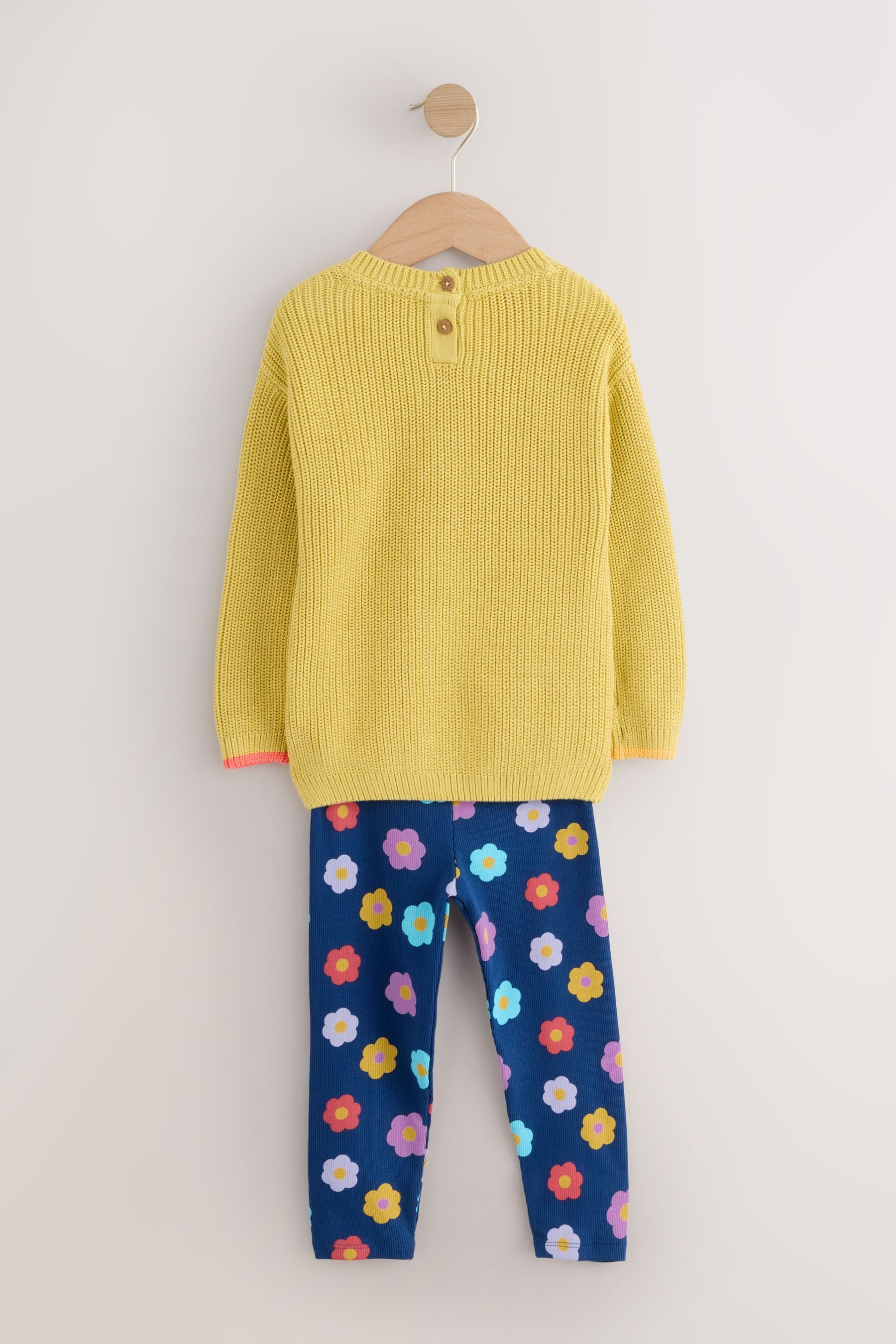 Next Longpullover Blumentopf Pullover und Leggings günstig online kaufen