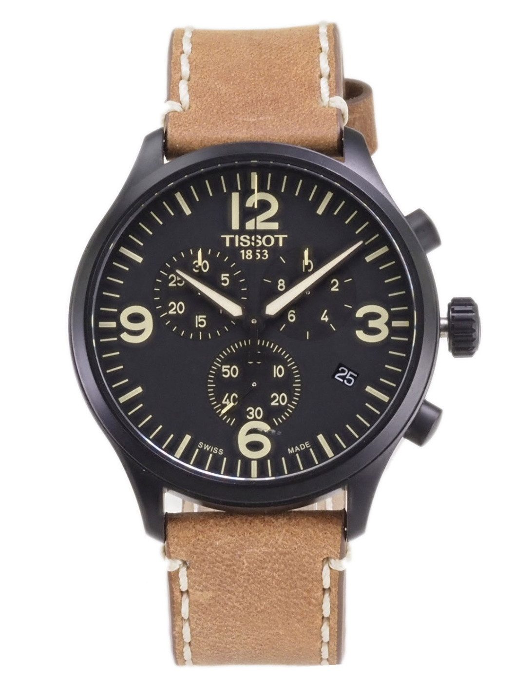 Tissot Quarzuhr Tissot Quarzuhr T1166173605700 Chronograph Chrono XL, (Creme)