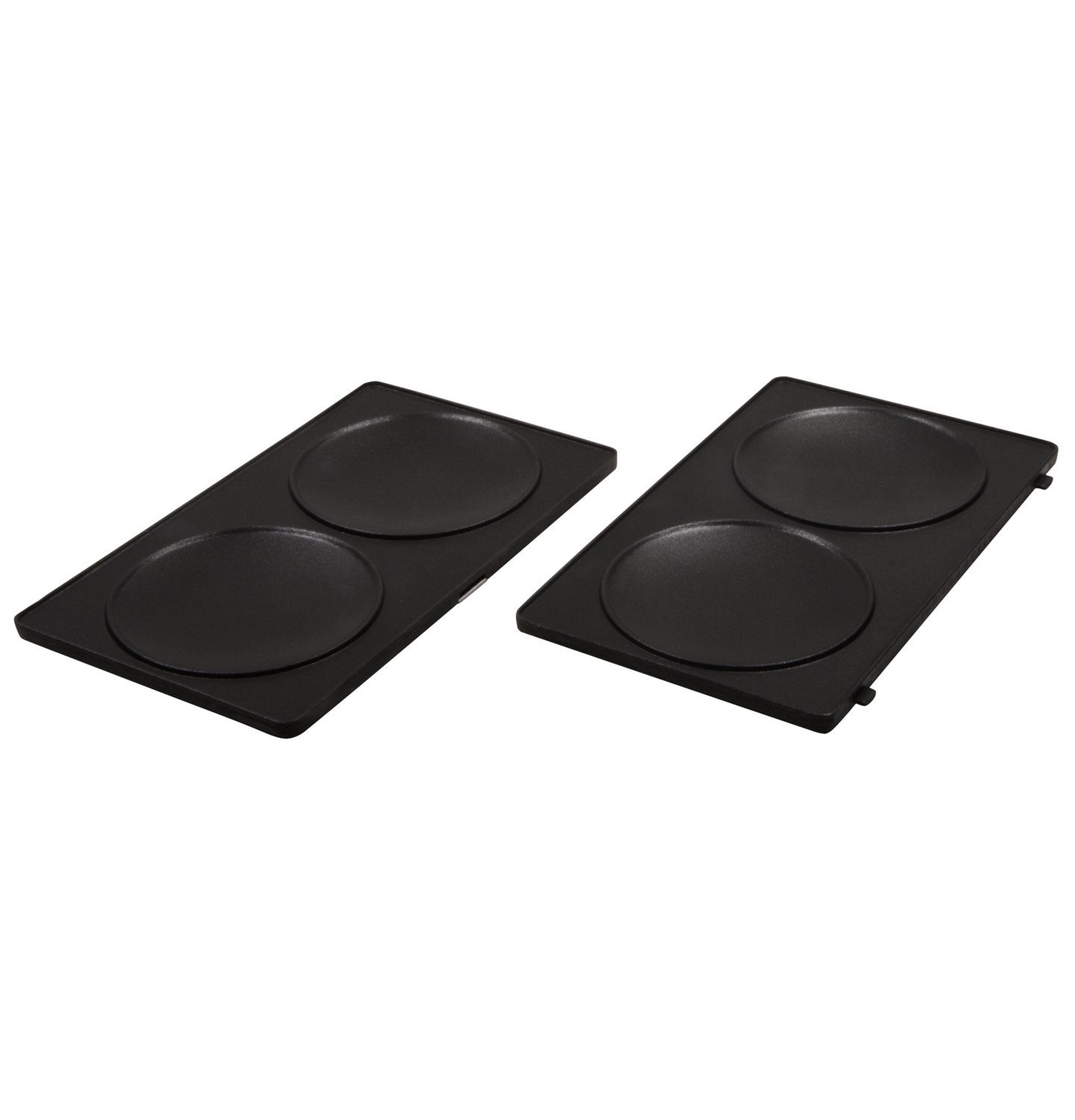 Tefal Pfannkuchenplatten Pfannkuchenbackformen Platte Set XA801012, Antihaftbeschichtung, für Snack Collection Sandwichmaker Waffeleisen