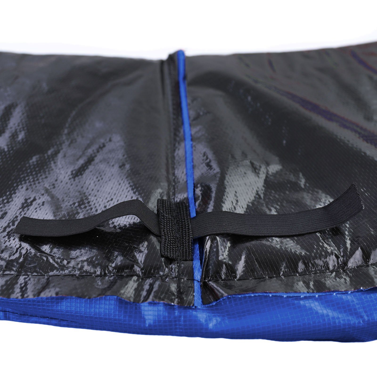 RAMROXX Trampolin-Randabdeckung 366cm Trampolin Sprungfedern Schutz Abdeckung Blau