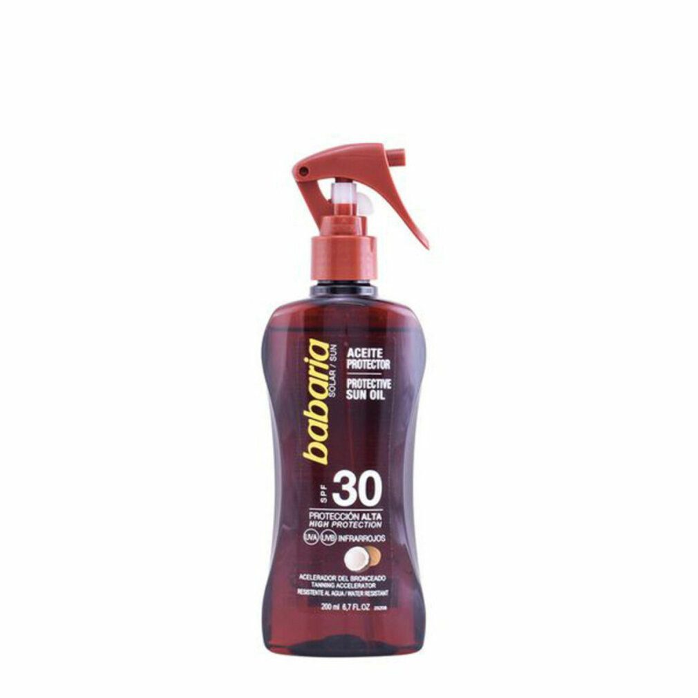 babaria Körperpflegemittel BABARIA ACEITE PROTECTOR COCO SPF30 PROTECCION ALTA