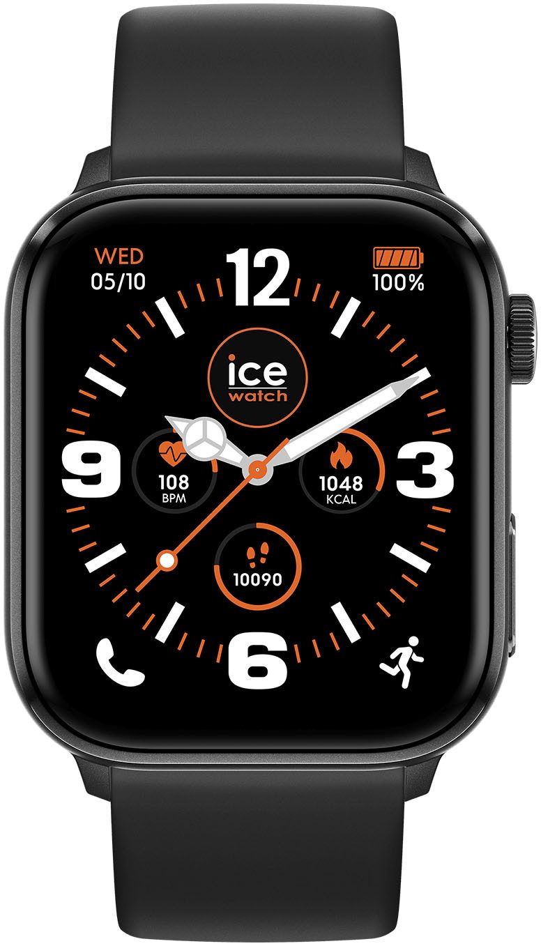 ice-watch ICE smart 3.0 - 1.78 AMOLED - GPS Smartwatch, Armbanduhr,Damenuhr,Herrenuhr,Silikonarmband,Bluetooth,digital