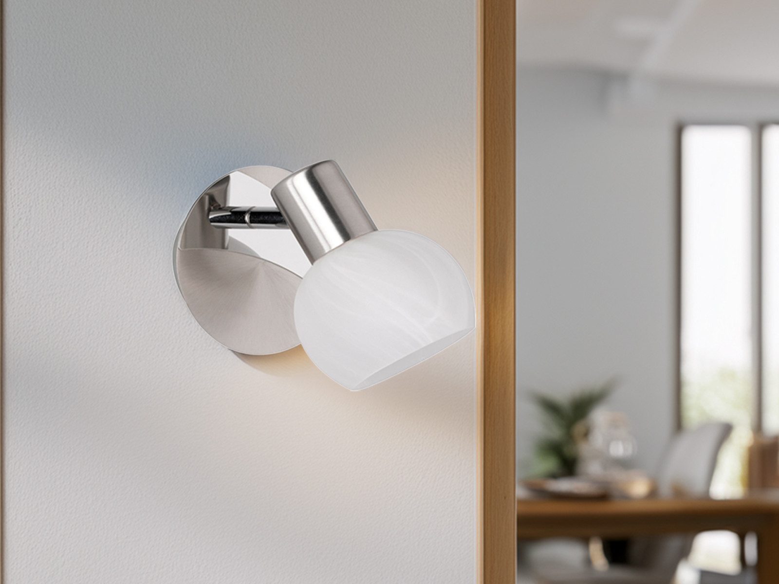 Reality Leuchten LED Wandstrahler, Dimmfunktion, LED wechselbar, Warmweiß, günstig online kaufen