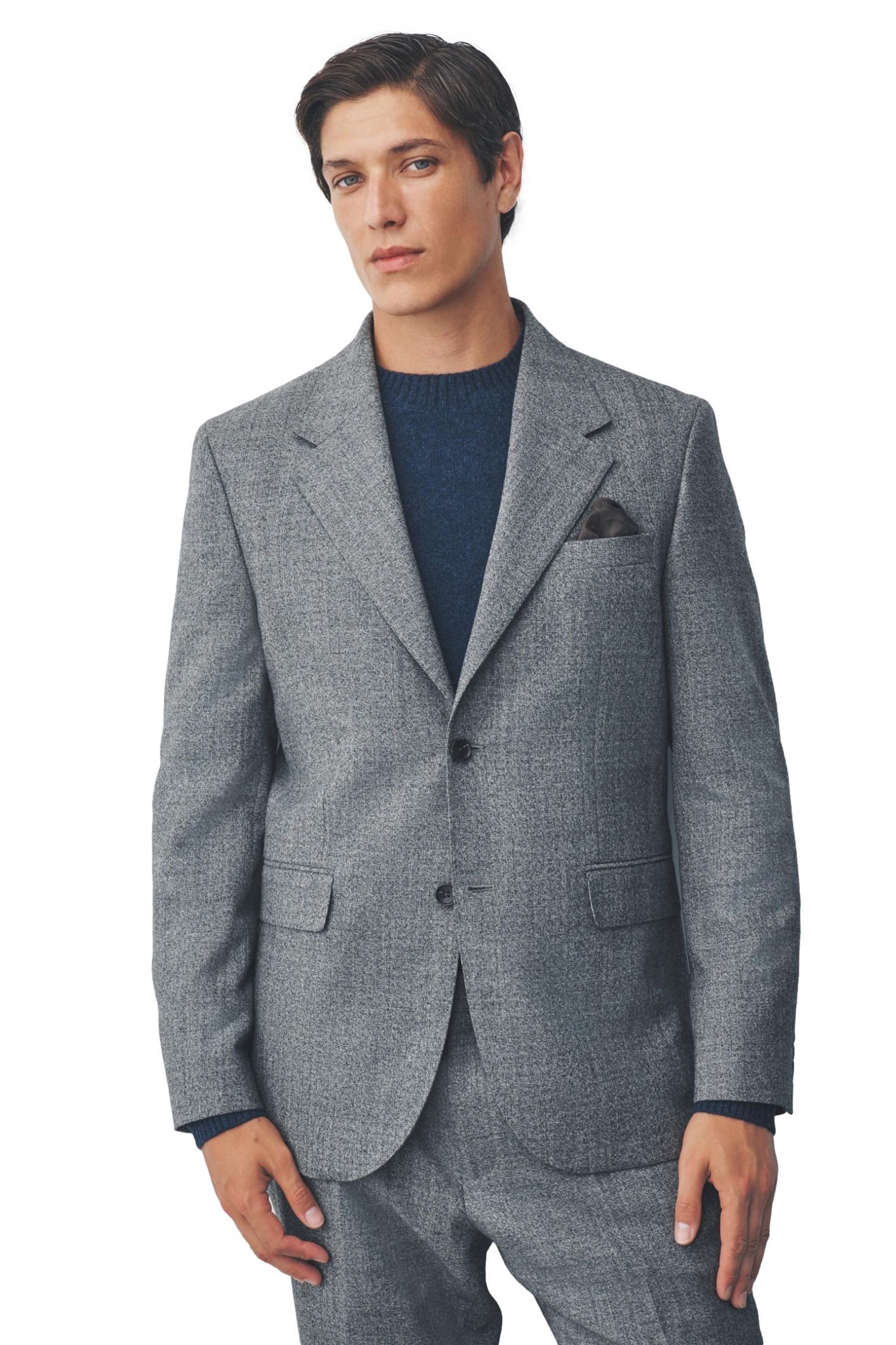 Sakko Tailored Fit Anzugsakko aus Wollgemisch