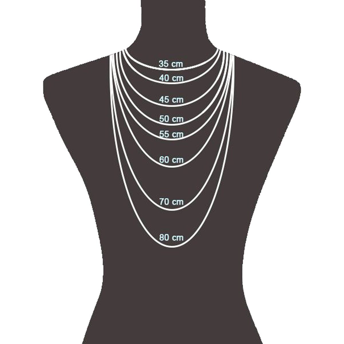 Silber 925/- Anhänger mit CAÏ Kreuz Sterling Kette oxidiert