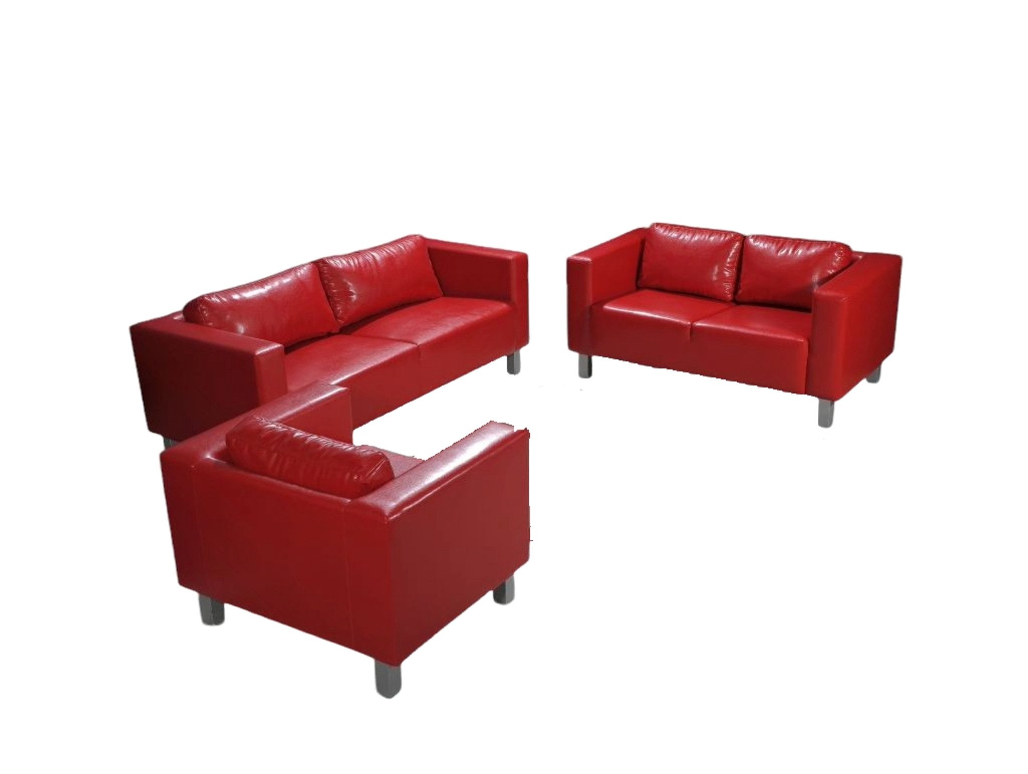 Fun Möbel Polstergarnitur Sofa-Set MAILAND 3-2-1 günstig online kaufen