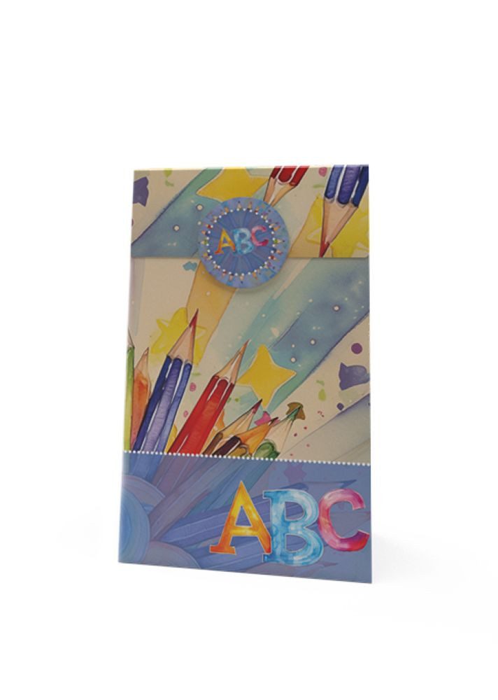Party Factory Упаковочная бумага Back to school neutral Geschenktüten 10er, neutrales Design