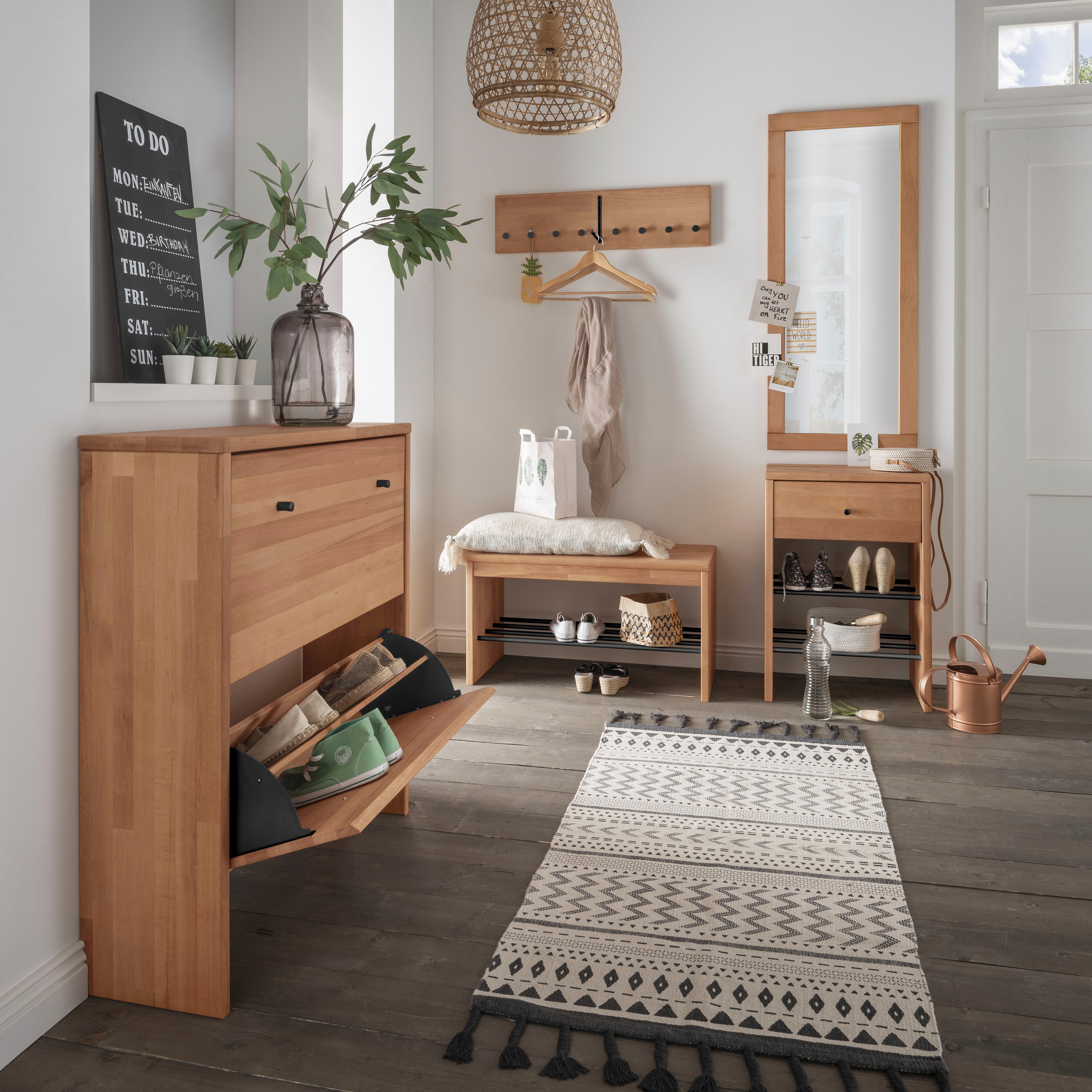 Home affaire Hakenleiste Dura, aus FSC®-zertifiziertem Massivholz, Breite 50 oder 80 cm
