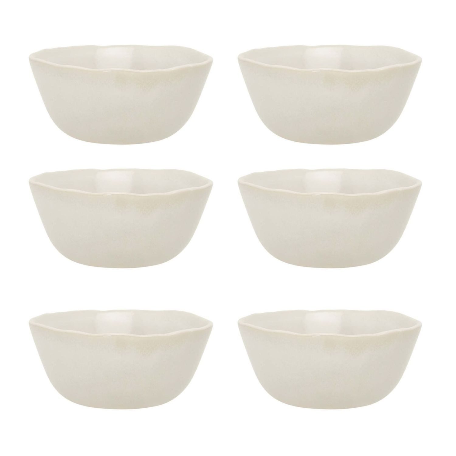 Bastion Collections Snackschale Clear Heart, Stoneware, Spülmaschinengeeignet, Creme, Clear Heart, H: 4cm