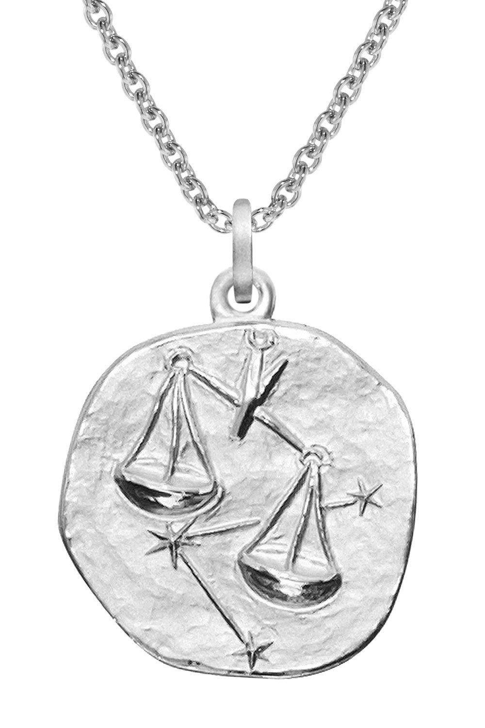 trendor Kette mit Anhänger Waage Ø 20 mm und 925 Silber günstig online kaufen