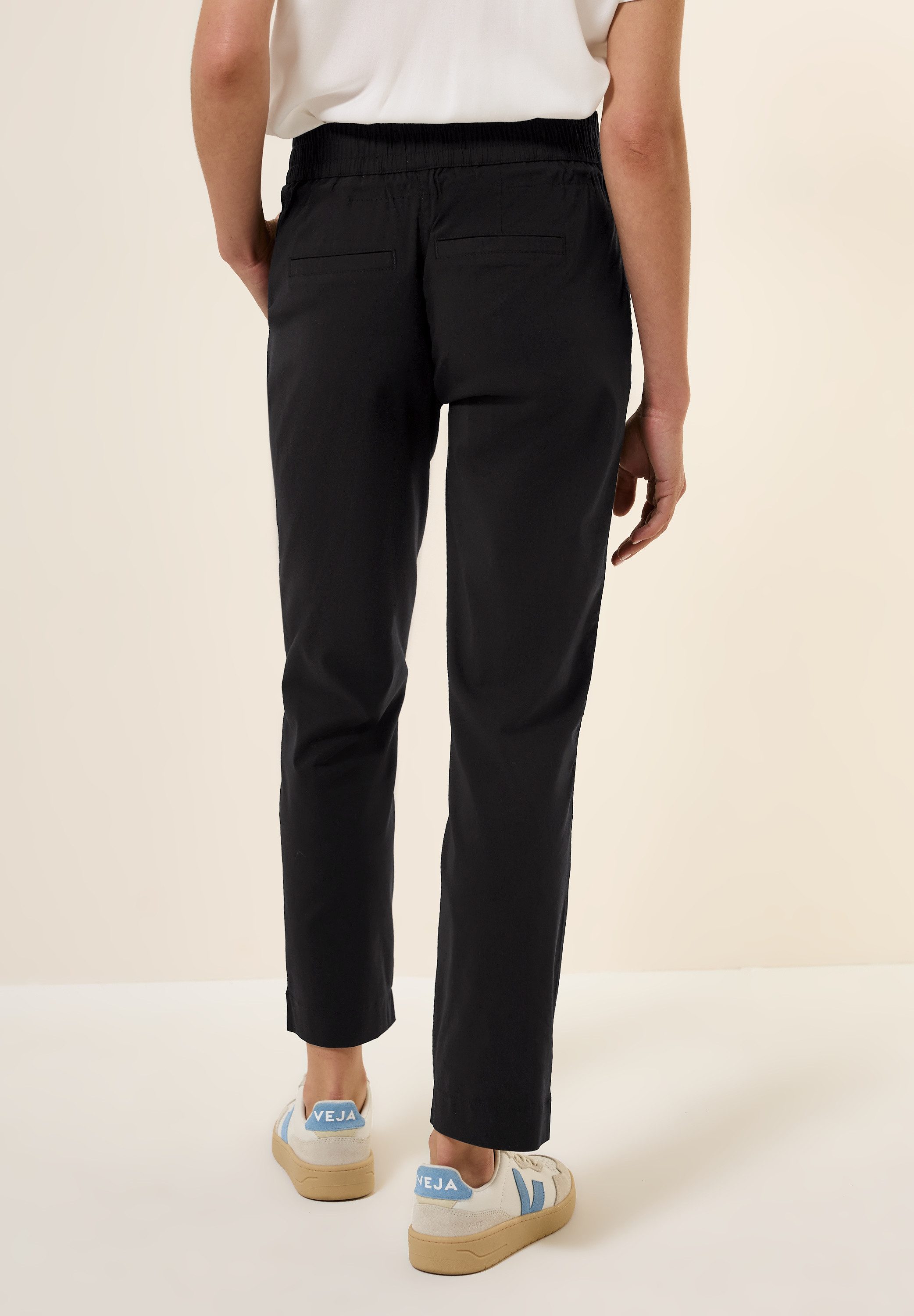 Cecil Stoffhose, Middle Waist günstig online kaufen