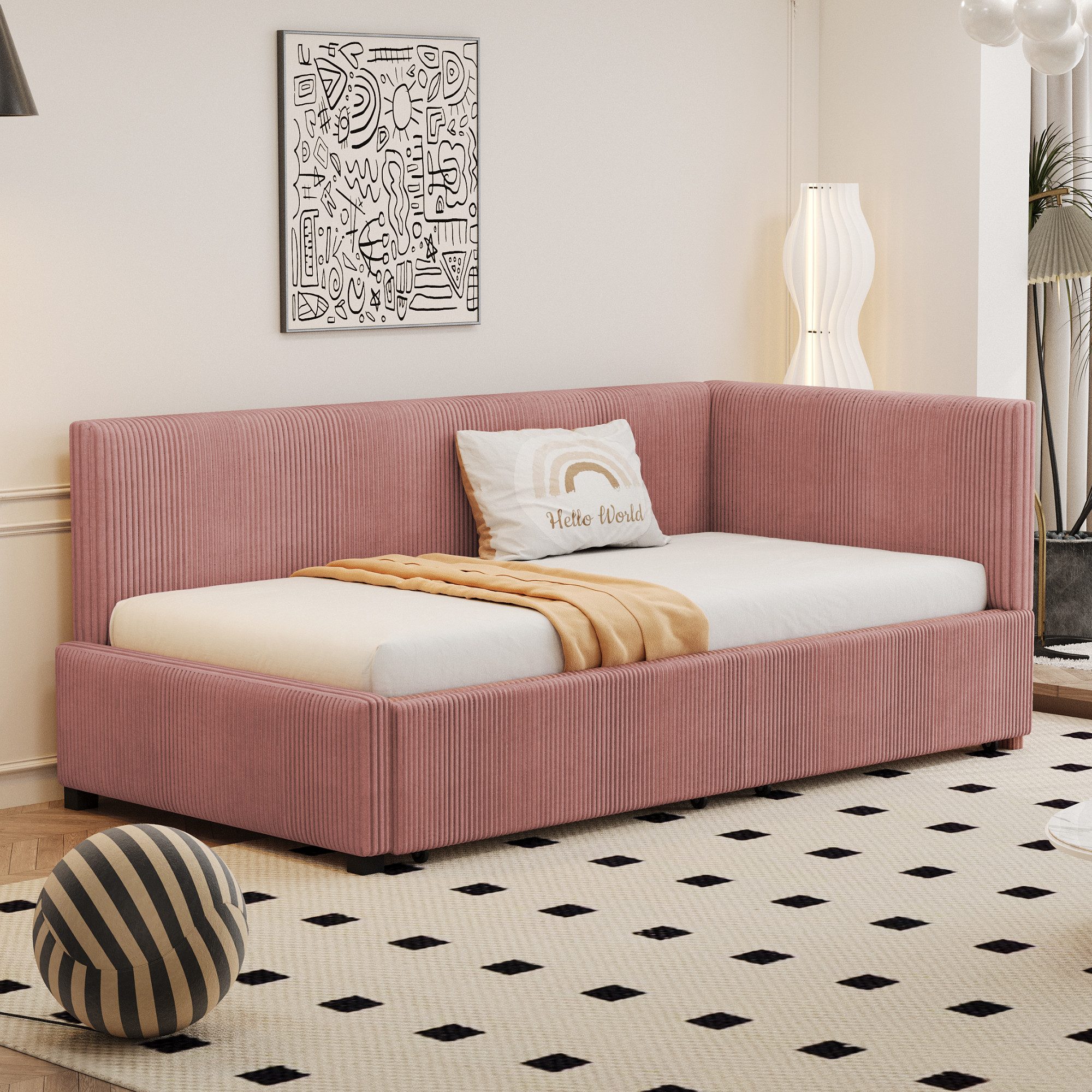 HAUSS SPOLE Schlafsofa 90x200 mit 2 günstig online kaufen