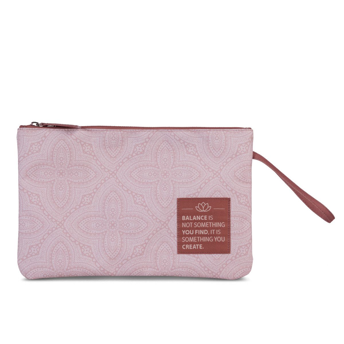 fabrizio® Strandtasche Bikini Bag rosa gemustert