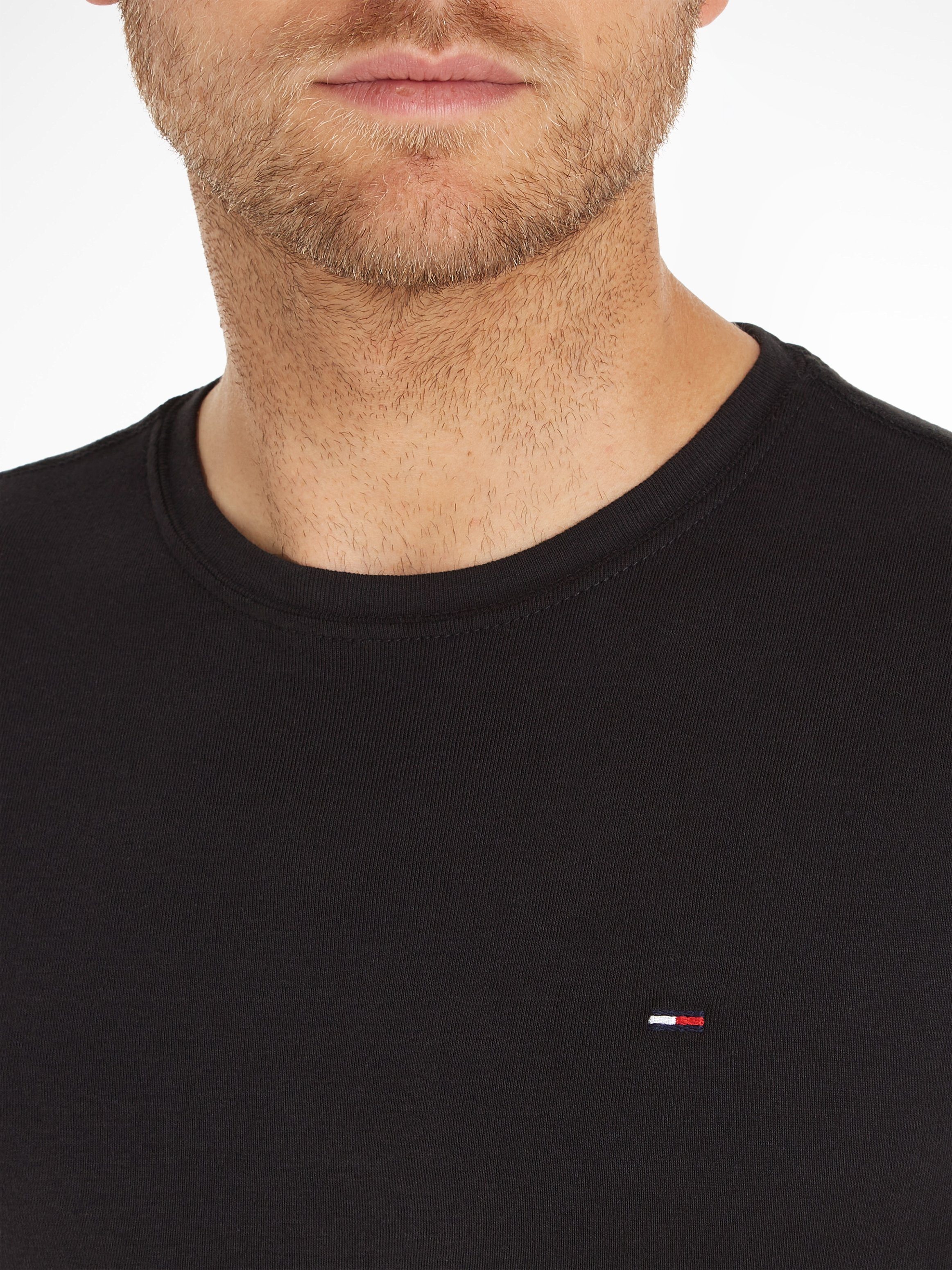 Tommy Jeans Langarmshirt TJM ORIGINAL RIB LONGSLEEVE TEE