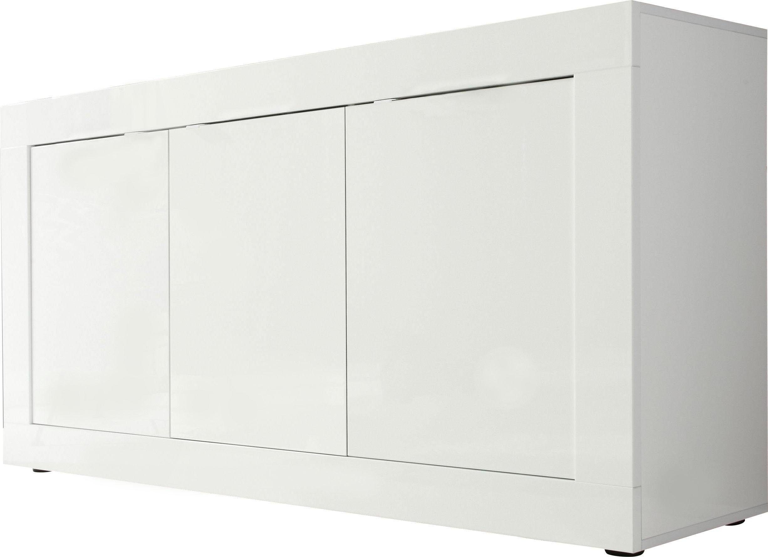 INOSIGN Sideboard Basic Breite 160 cm, Kommode 3 Türen, Anrichte, Metallgri günstig online kaufen