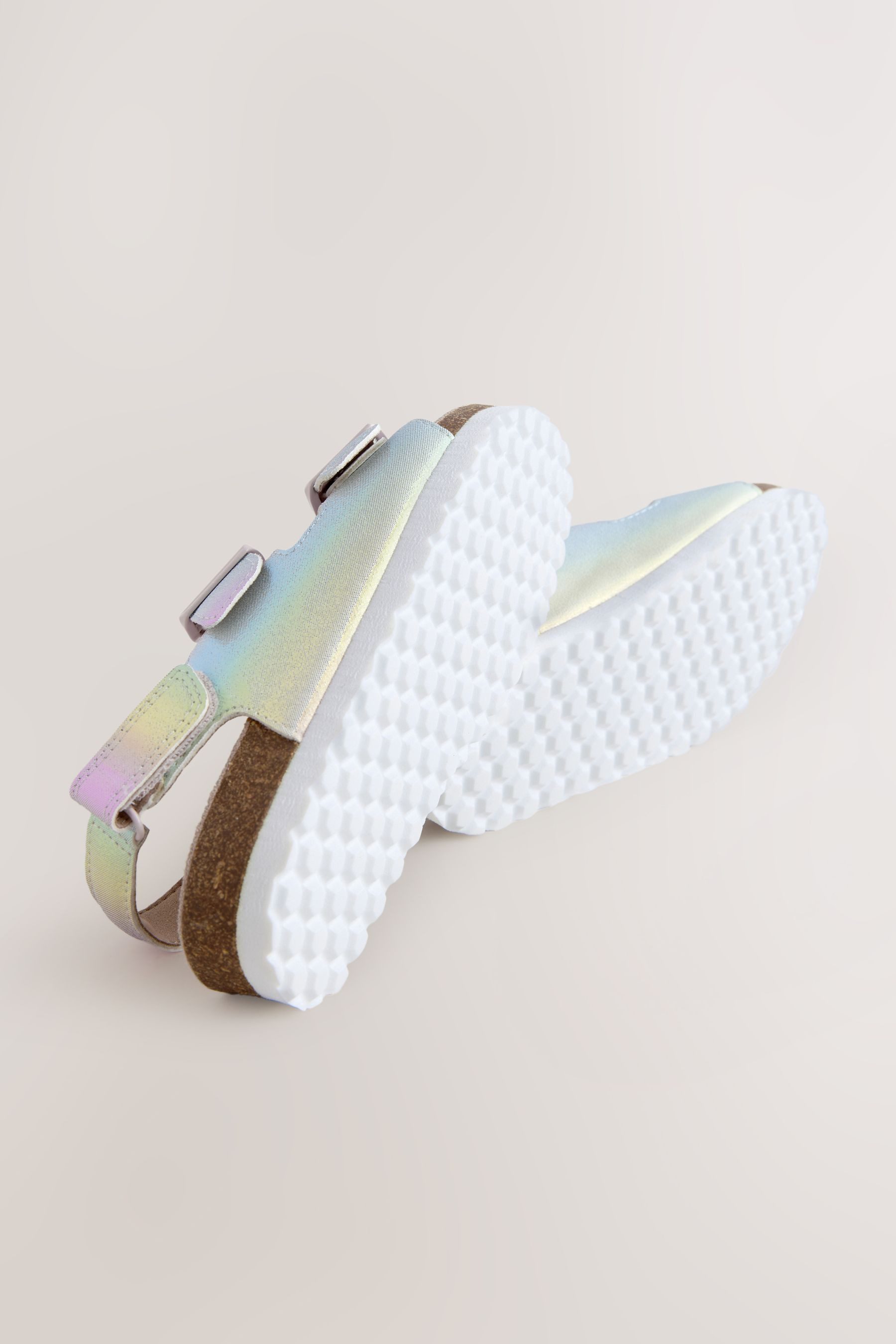 Next Sandale mit Korkfußbett und Klettverschlussriemen günstig online kaufen