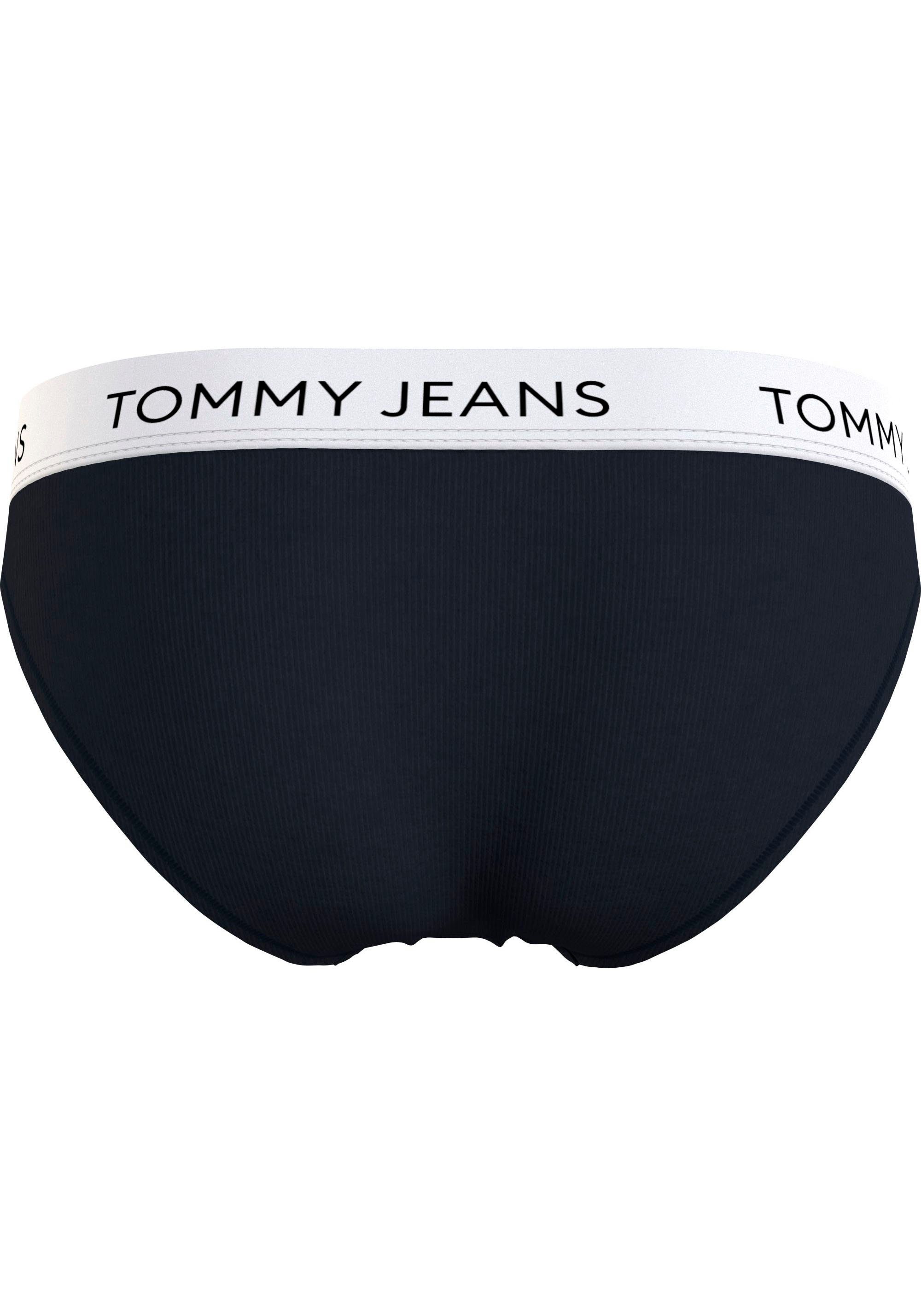 Tommy Hilfiger elastischem BIKINI Underwear Bikinislip Black Bund mit