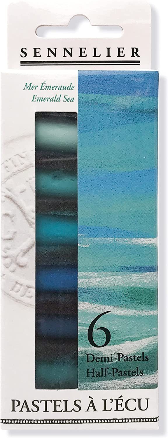 SENNELIER Pastellkreide 6 Soft Pastelle Summer Sky