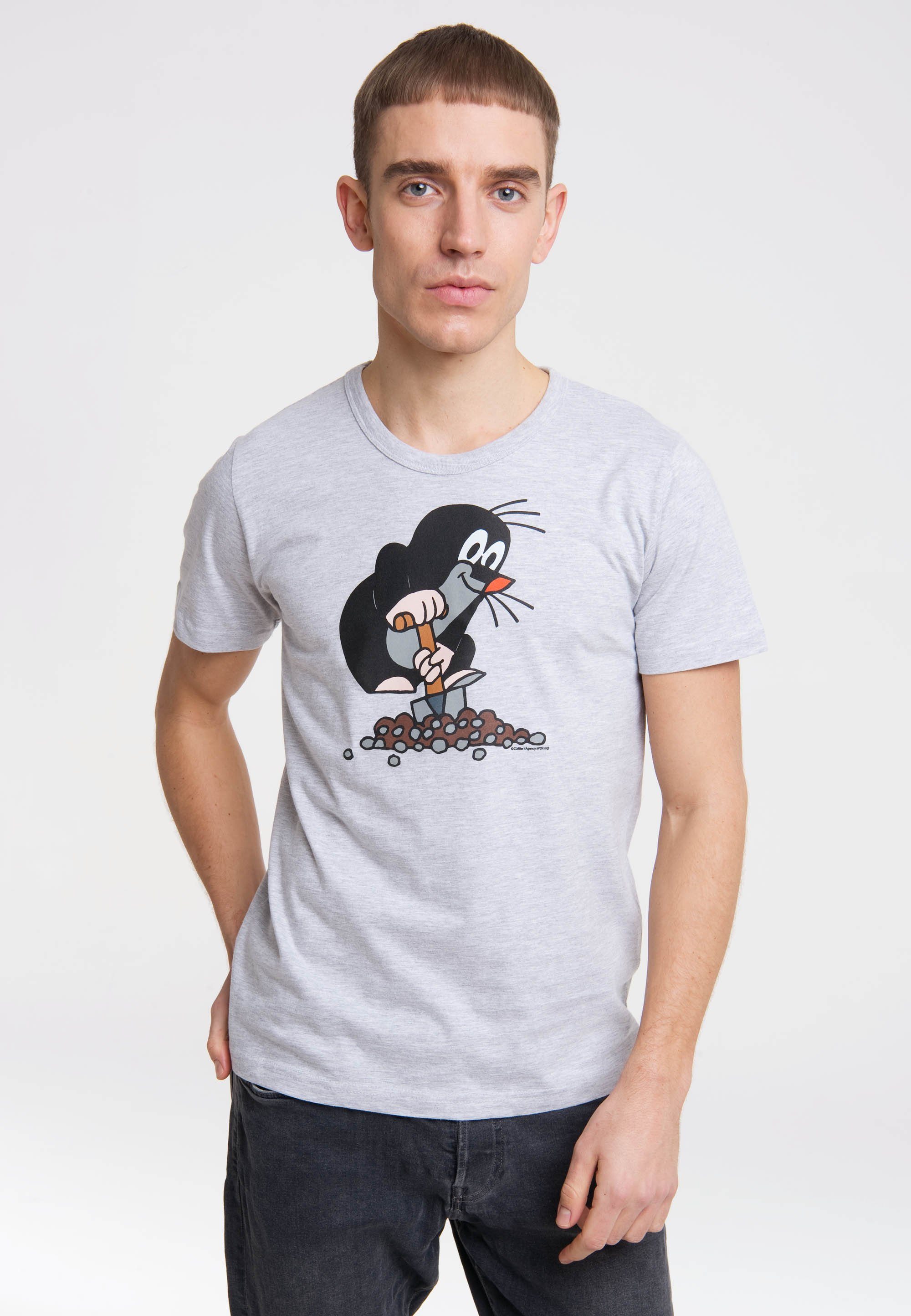 LOGOSHIRT T-Shirt Der kleine Maulwurf lizenzierten Originaldesign mit