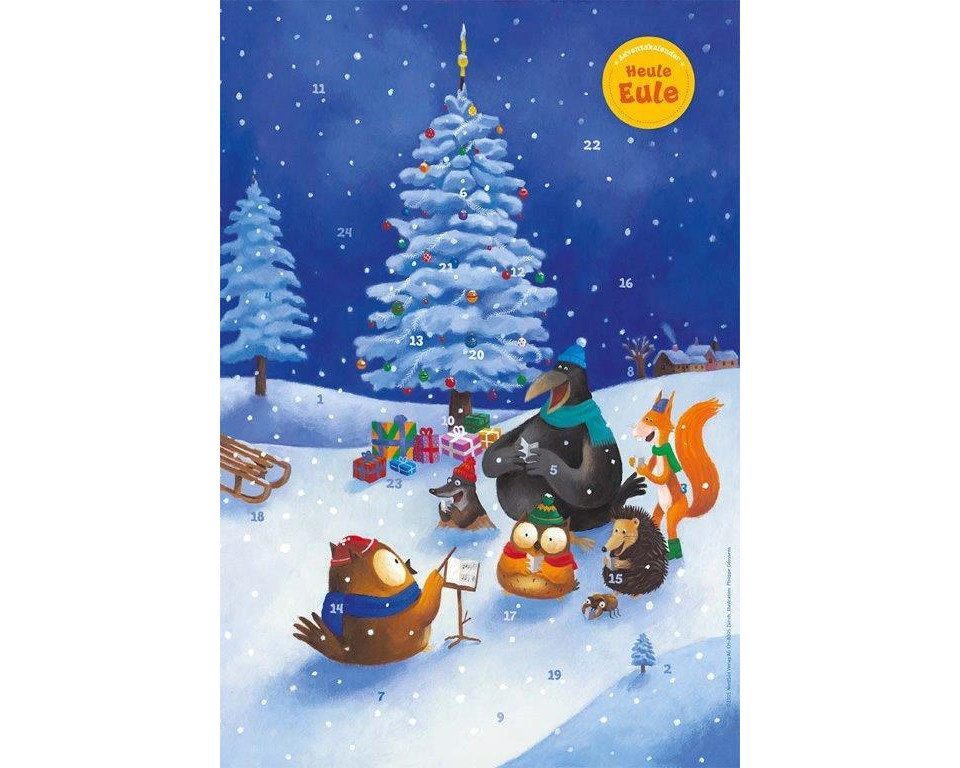 NordSüd Verlag Adventskalender Heule Eule Weihnacht