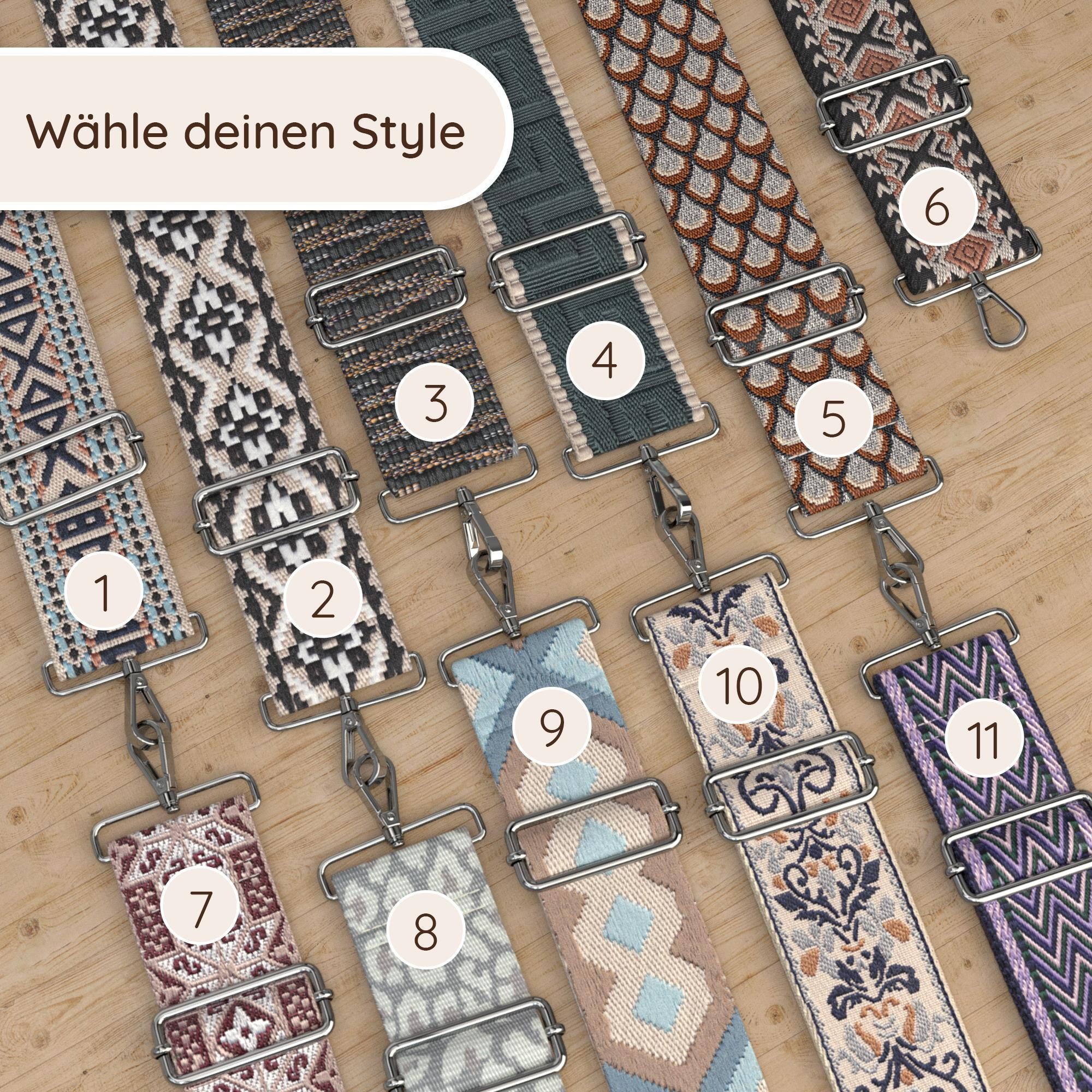 ARTVALL Schulterriemen Schulterriemen Taschenband vestellbares Band breit S günstig online kaufen