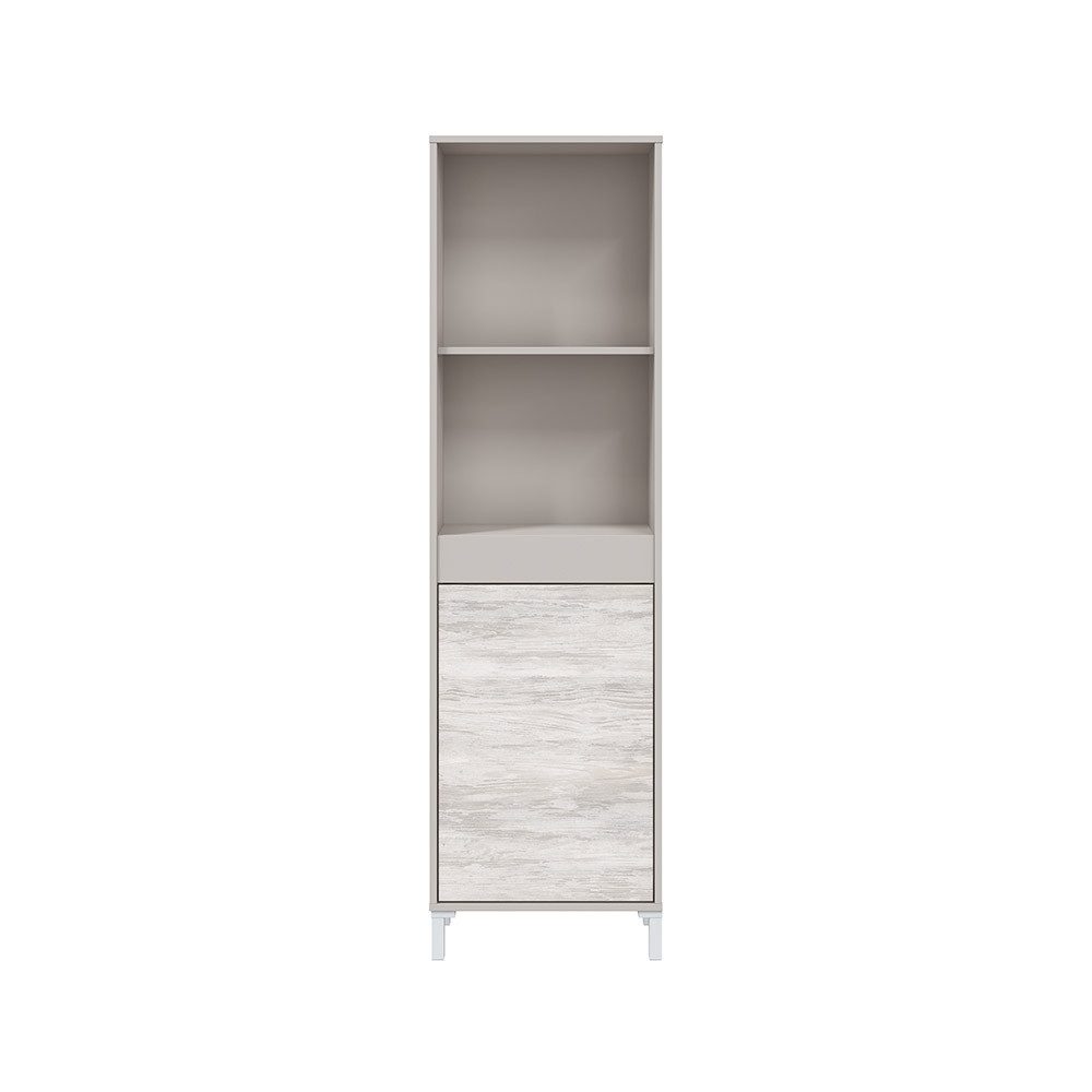 freiraum Wohnzimmer-Set VANYA, (2-tlg), (2-tlg) in Kaschmir / Velho Weiß - 78x134x33 (BxHxT)