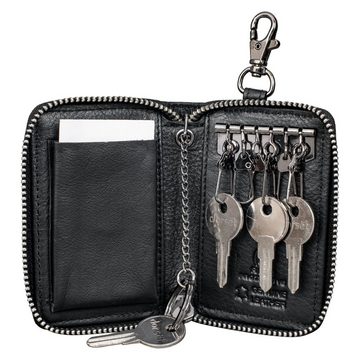 STILORD Schlüsseltasche "Emory" Schlüsseletui mit Kartenfach Leder