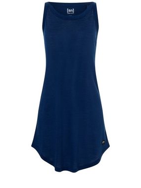 SUPER.NATURAL Sweatkleid leichtes Sommerkleid W RELAX DRESS perfekt für Strand & Urlaub