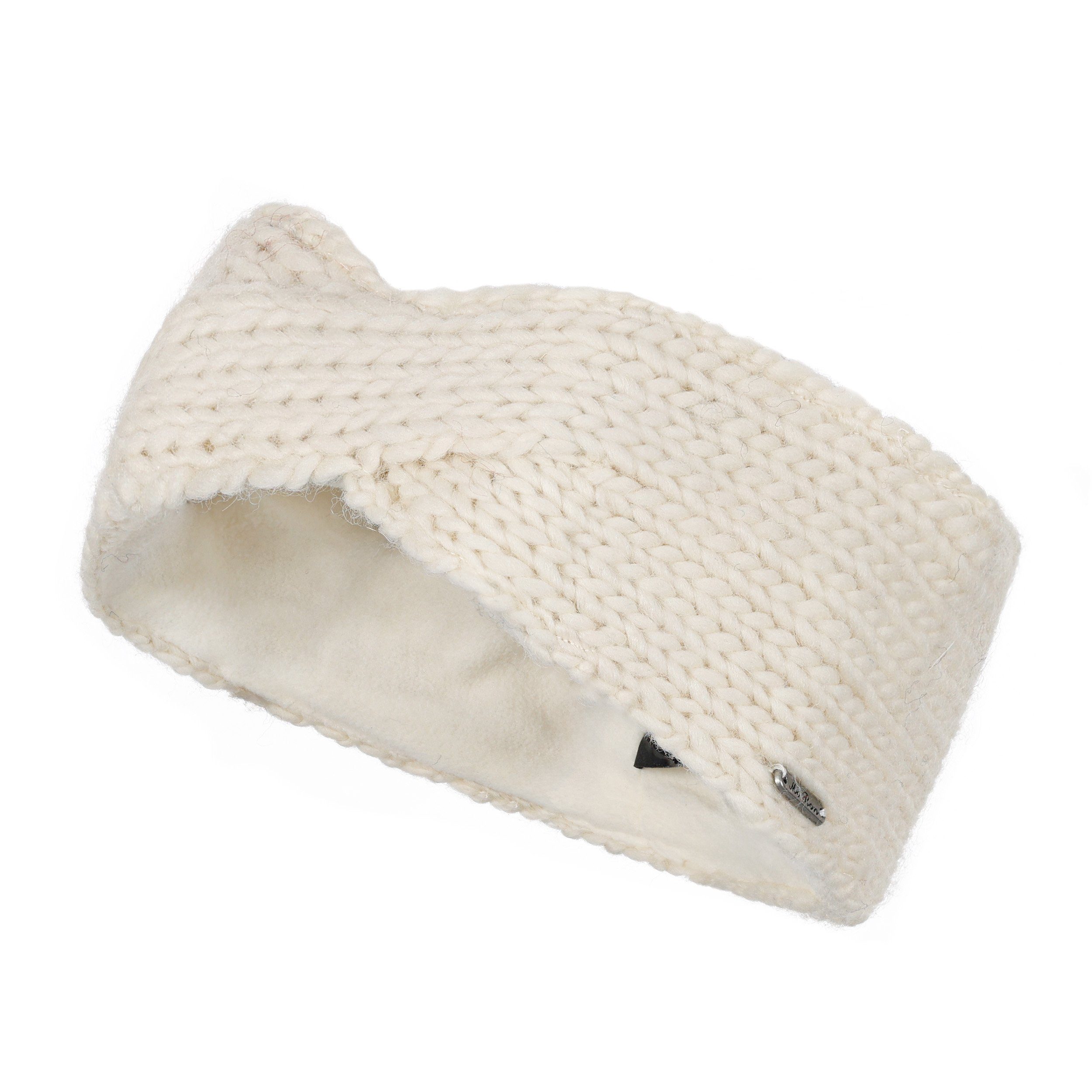 McRon Stirnband Modell Sarala im Twist, mit Fleece gefüttert