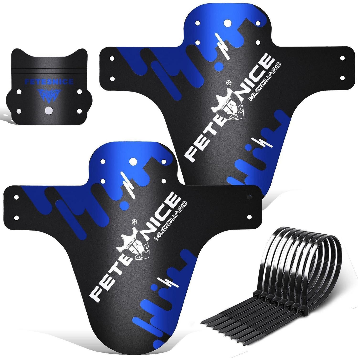 LuxusKollektion Schutzblech Schutzblech Mountainbike Vorne Hinten Gravelbike Fatbike Blau B