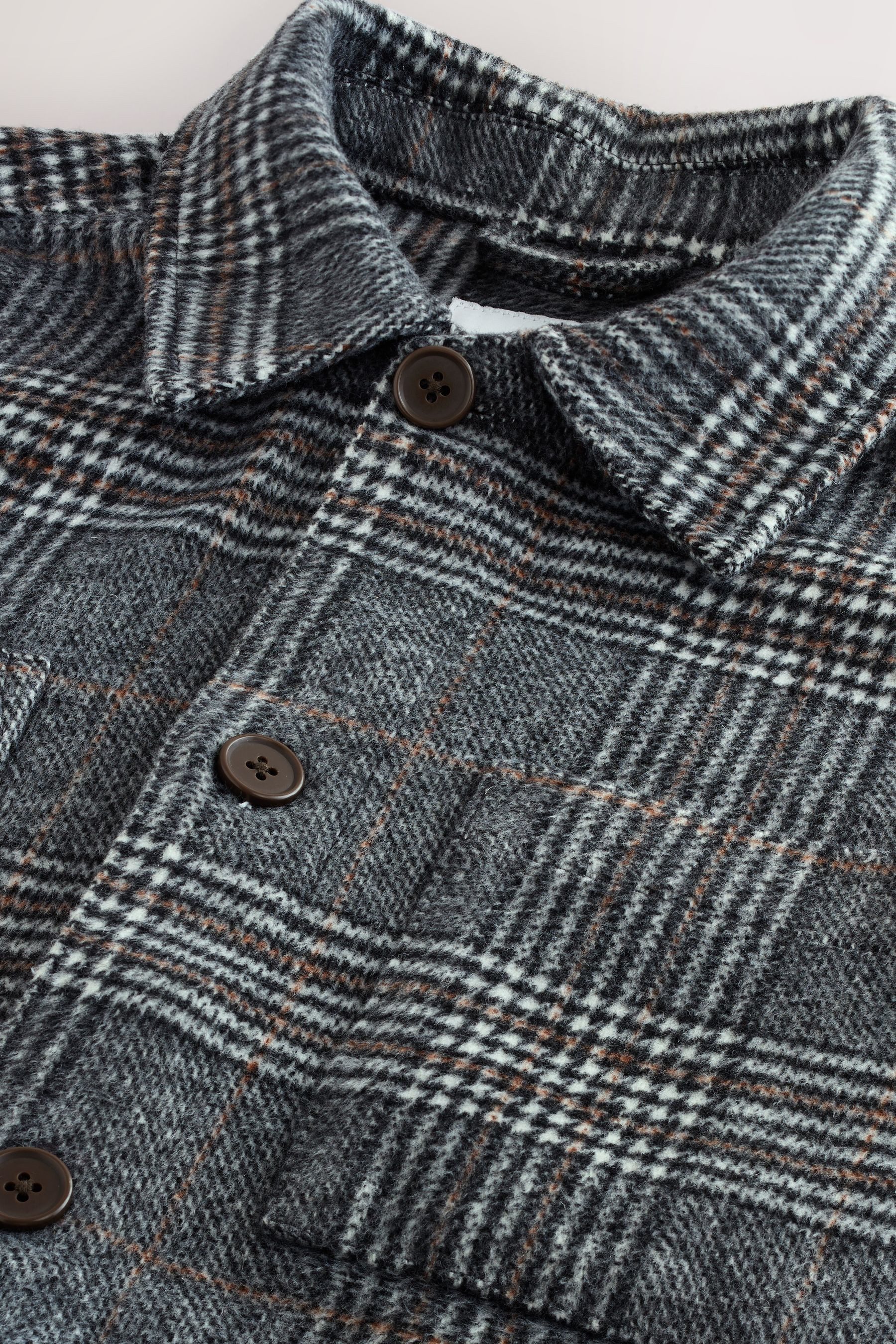 Next Hemdjacke Karierte Hemdjacke (1-St)