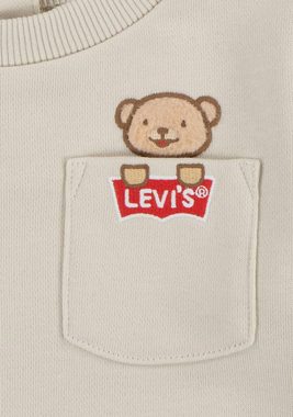 Levi's® Kids Sweatshirt BEARSWEATSHIRT POCKET CREWNECK for BABYS