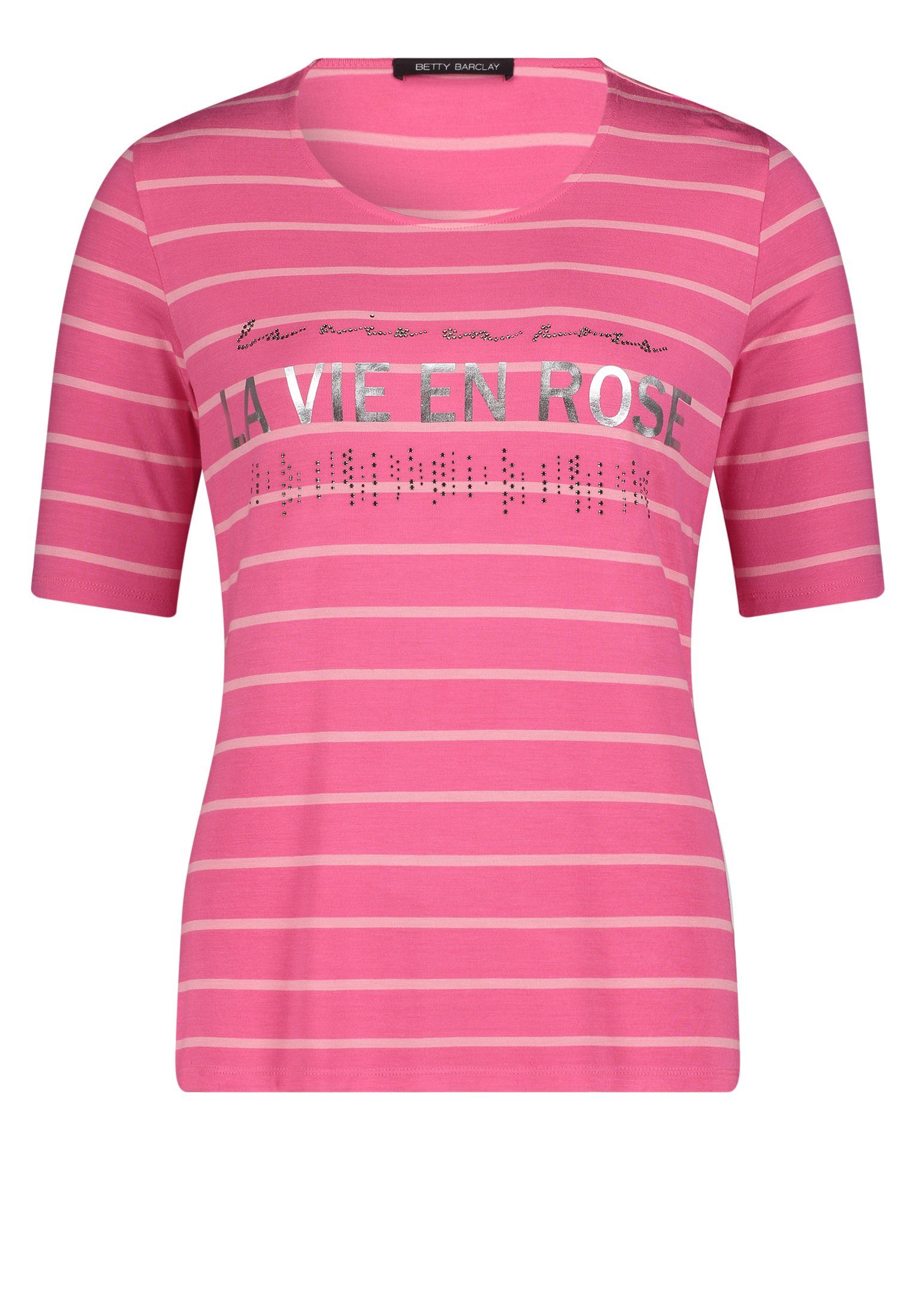 Betty Barclay T-Shirt Ringelshirt Rosa