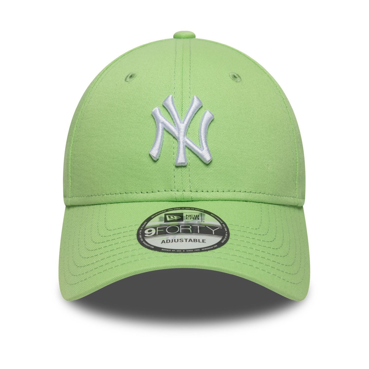New Era Baseball Cap 9Forty Strapback MIDI New York Yankees lime