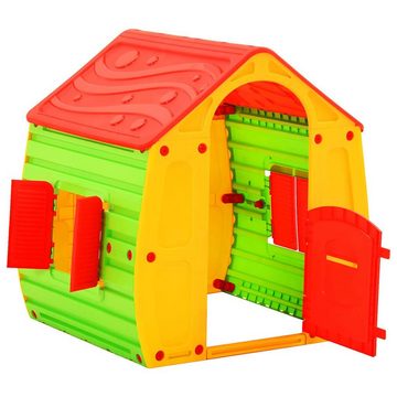 vidaXL Spielhaus Kinderspielhaus Kunststoff 102x90x109 cm