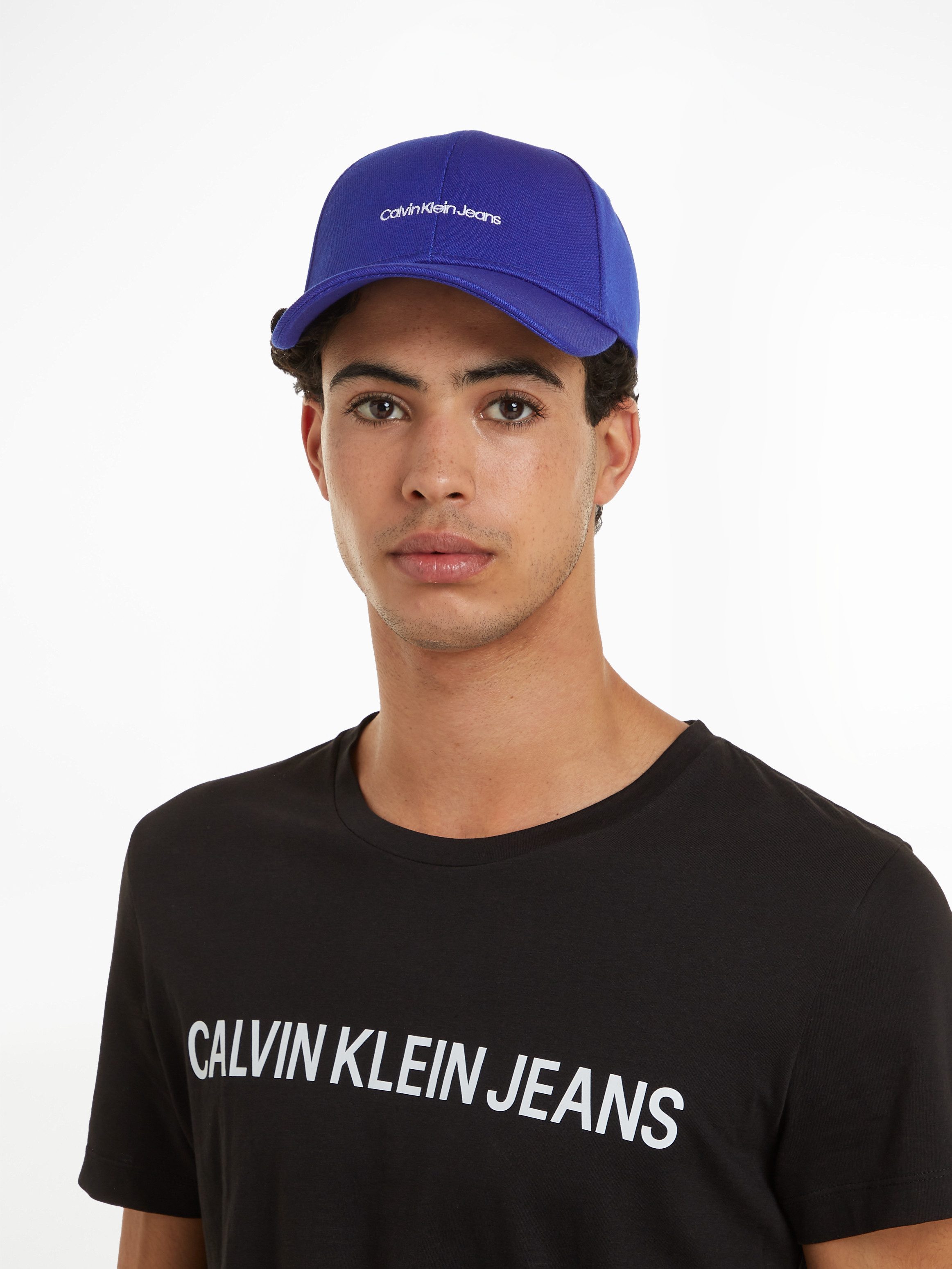 Calvin Klein Jeans Baseball Cap INST EMBRO CAP mit Logoschriftzug