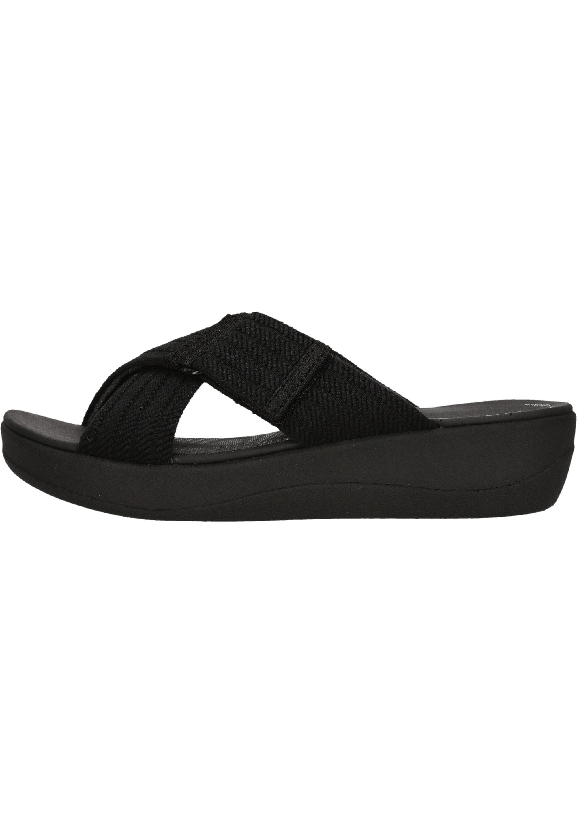 Clarks Arla Wave Sandale im superbequemen Slip-On-Design