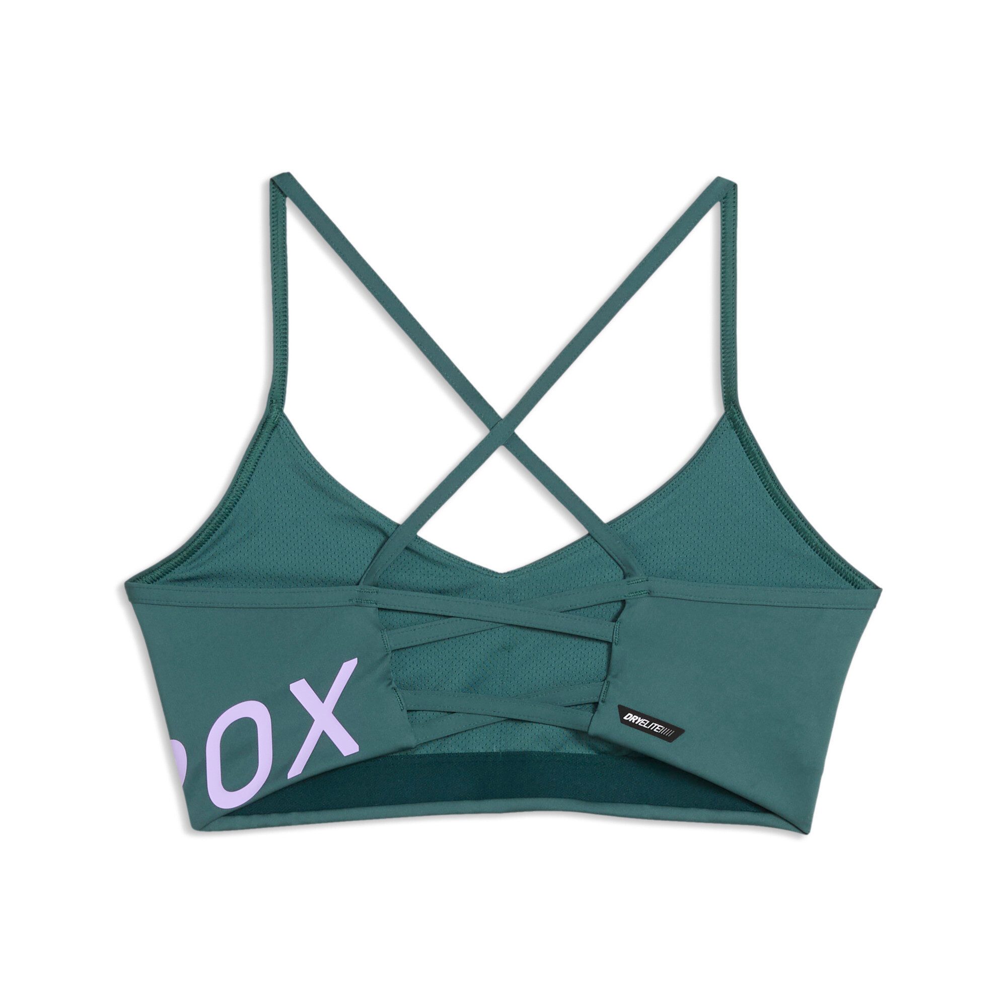 PUMA Sport-BH W X HYROX STRAPPY PWRMODE BRA schmale Passform, für Fitness-Training, sportlicher Stil
