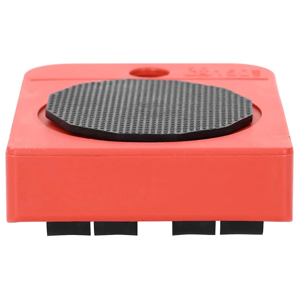 vidaXL Stuhlrolle Möbelrollen 8 Stück mit Hebern Rot 9,8x7,5x3 cm 150 kg, (8-St) – Bild 4 von 5