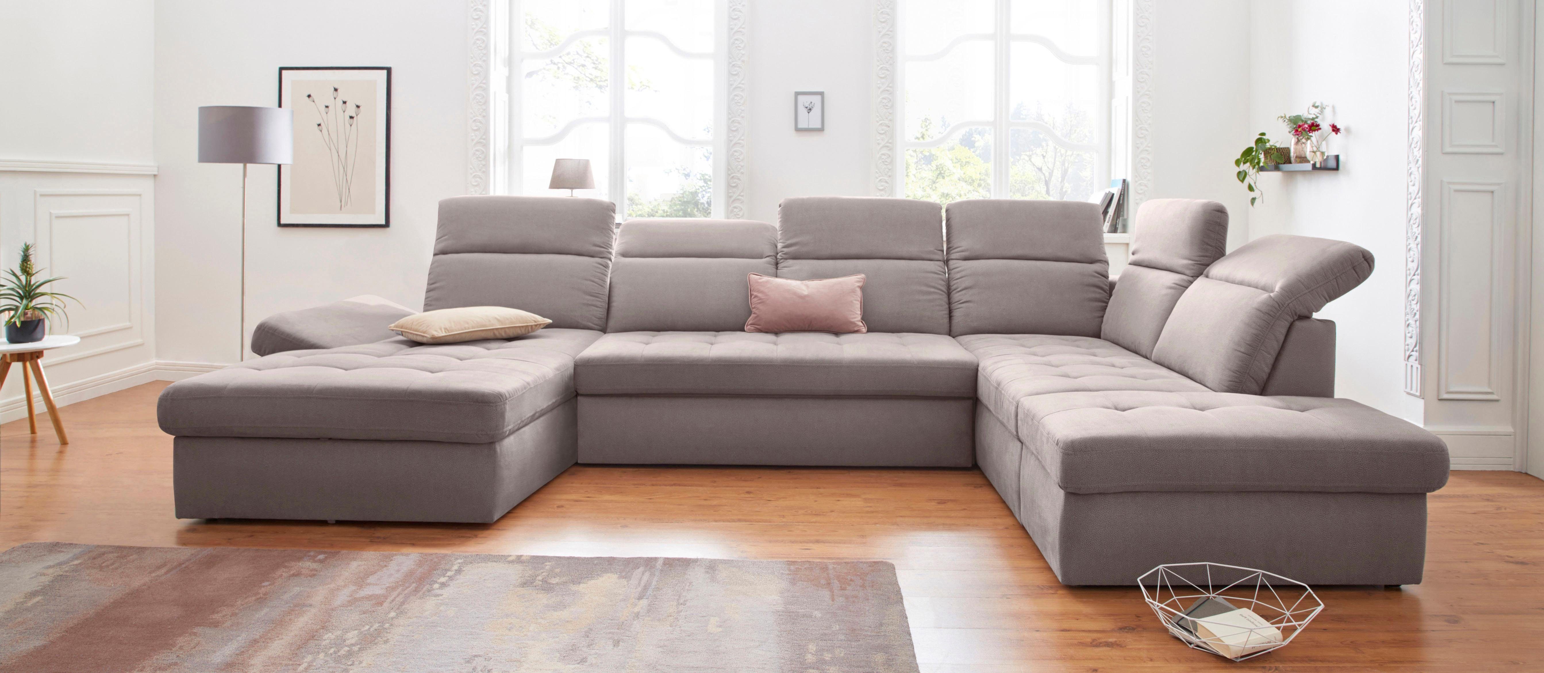 sit&more Wohnlandschaft "Stardust U-Form", inklusive Kopfteilverstellung un günstig online kaufen