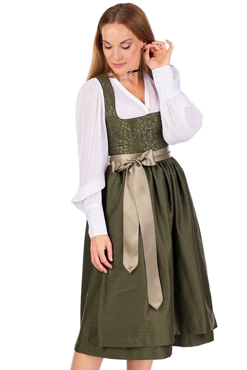 MarJo Dirndl Midi Dirndl 2tlg. - REISBACH - olive günstig online kaufen