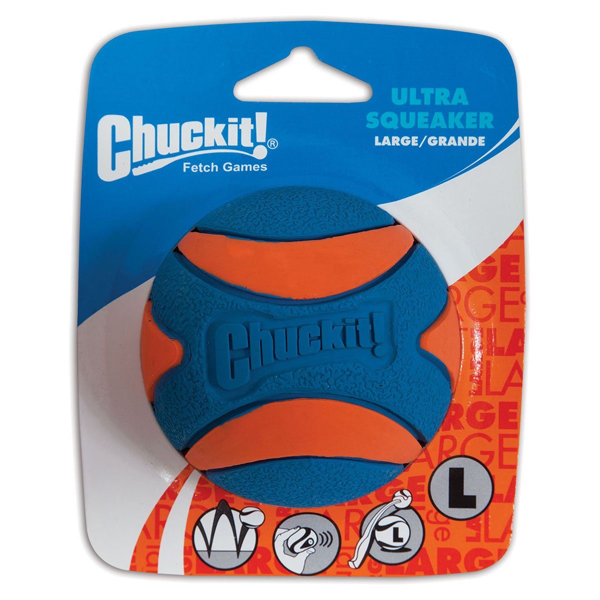 Tierball Ultra Squeaker Ball Hundeball