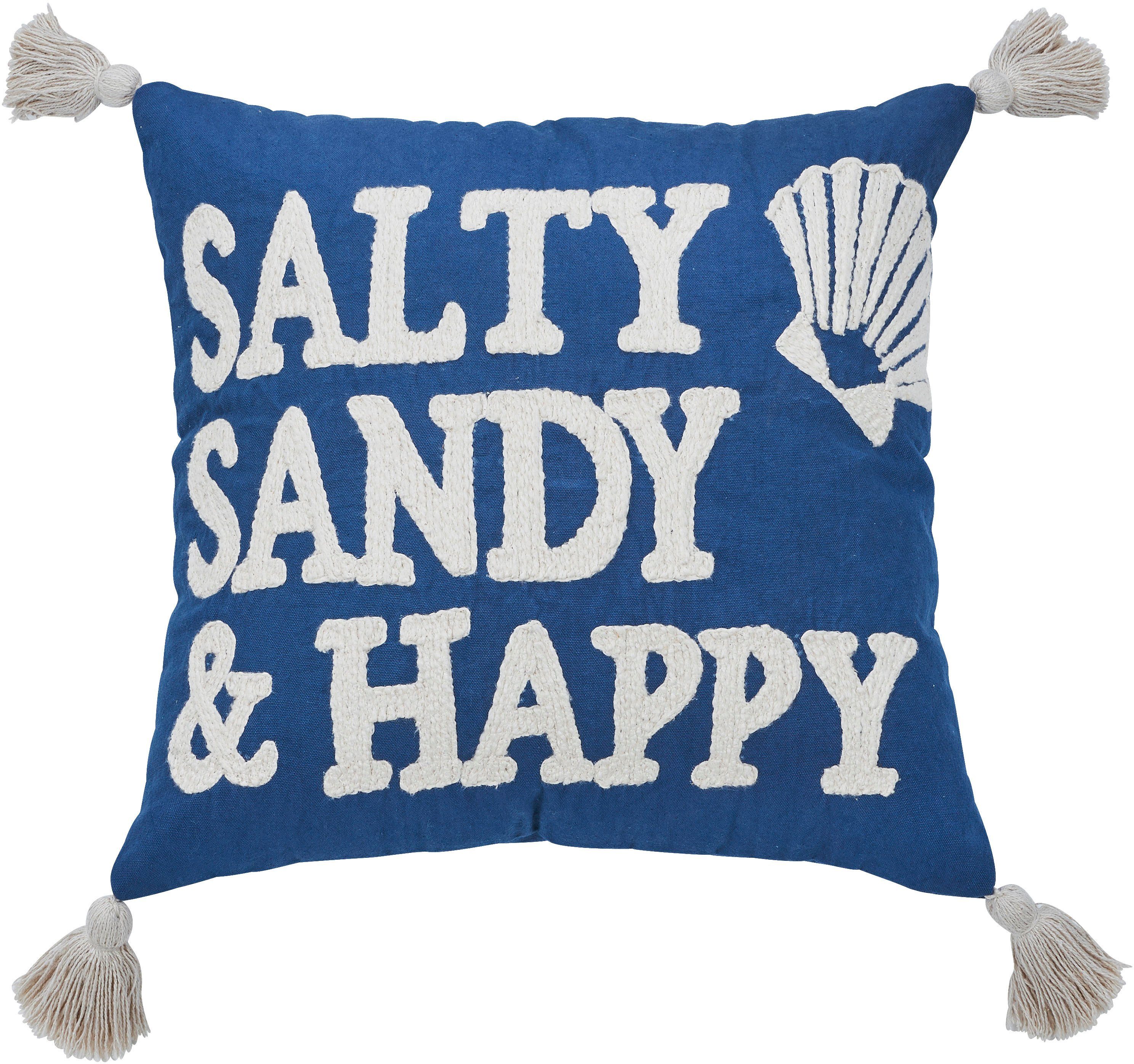 done.® Dekokissen CUSHION SEALIFE SALTY SANDY HAPPY