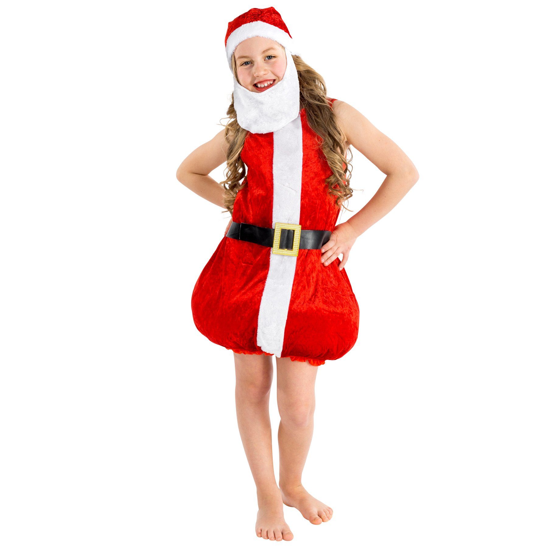 Engel-Kostüm Mädchenkostüm süßer Weihnachtsfeger