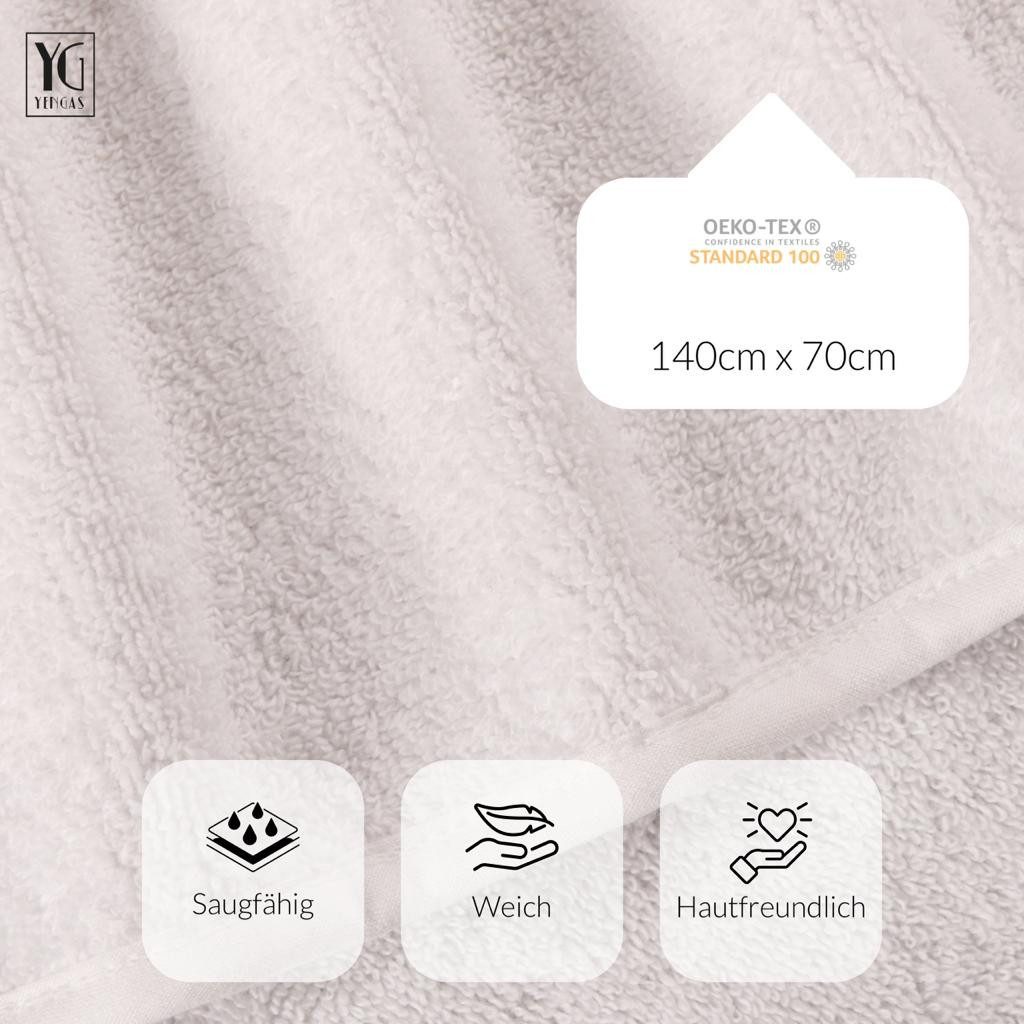 YENGAS Kapuzenhandtuch, 100% Baumwolle, Babybadetuch, Strandtuch, günstig online kaufen